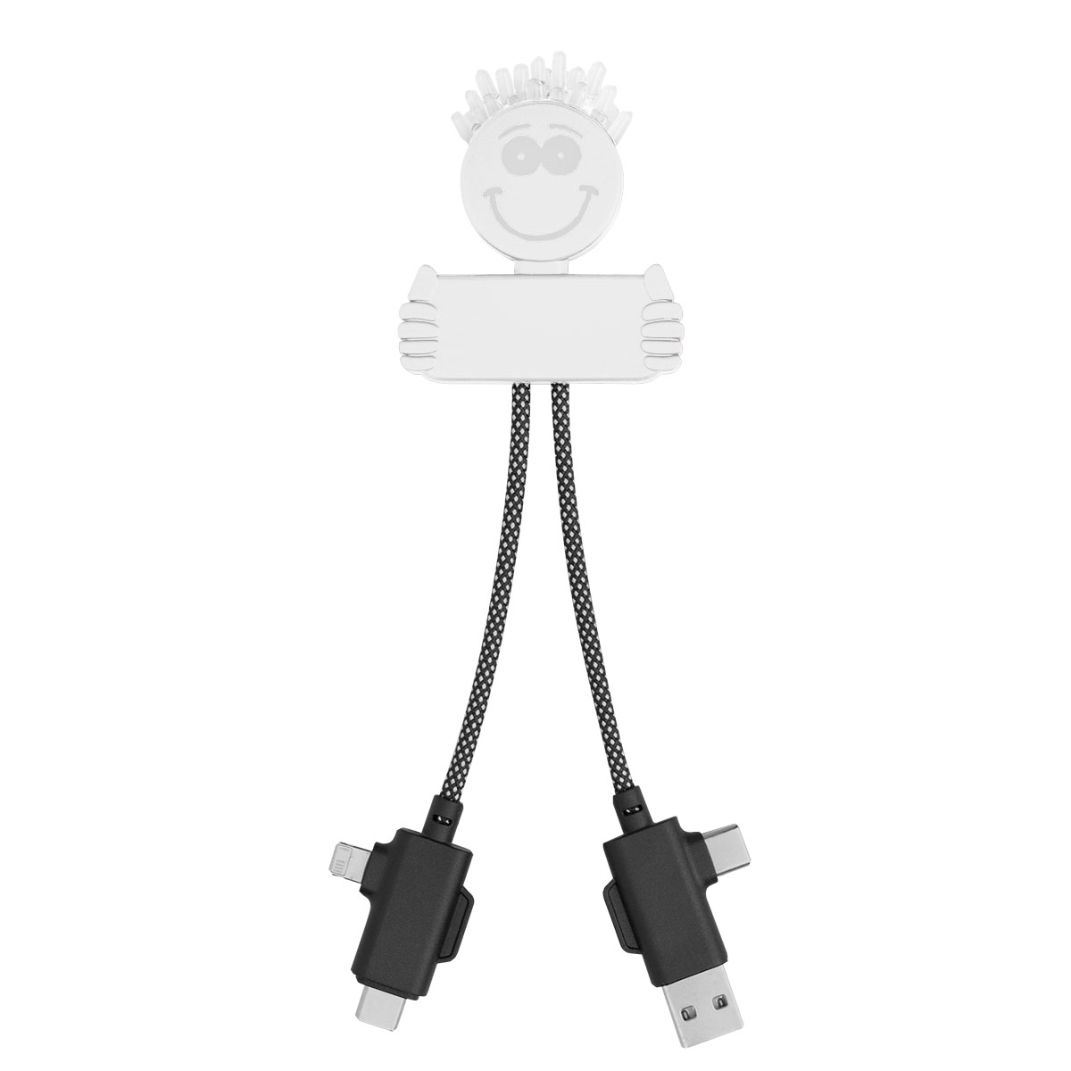 Picture of Light Up Rabs Multi-cable Charging Guy