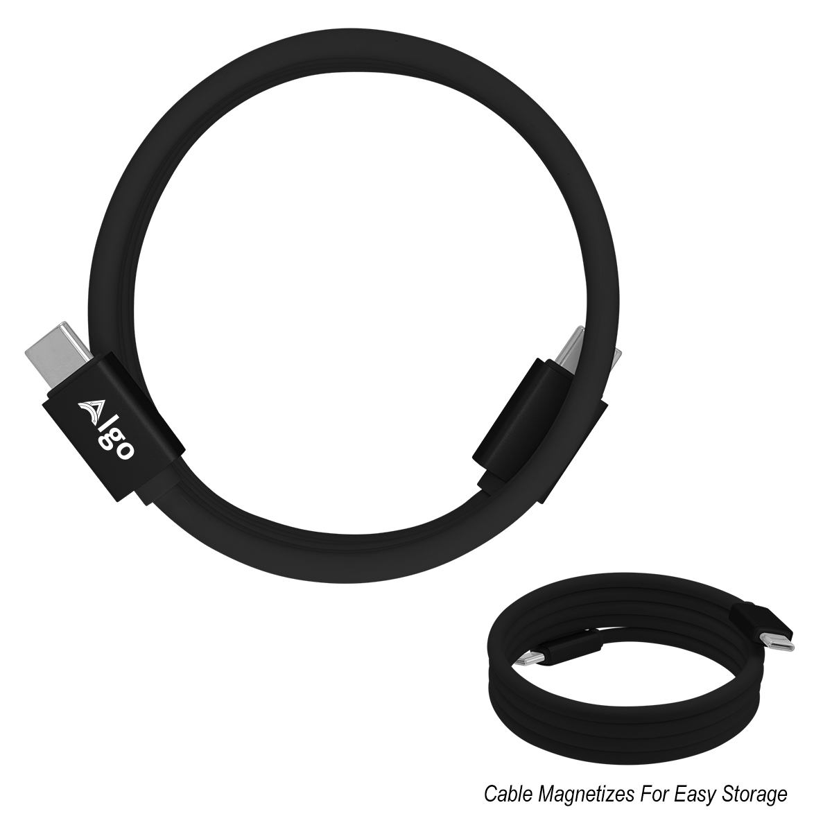 Picture of 100w Magnetic Silicone Type-c Charging Cable