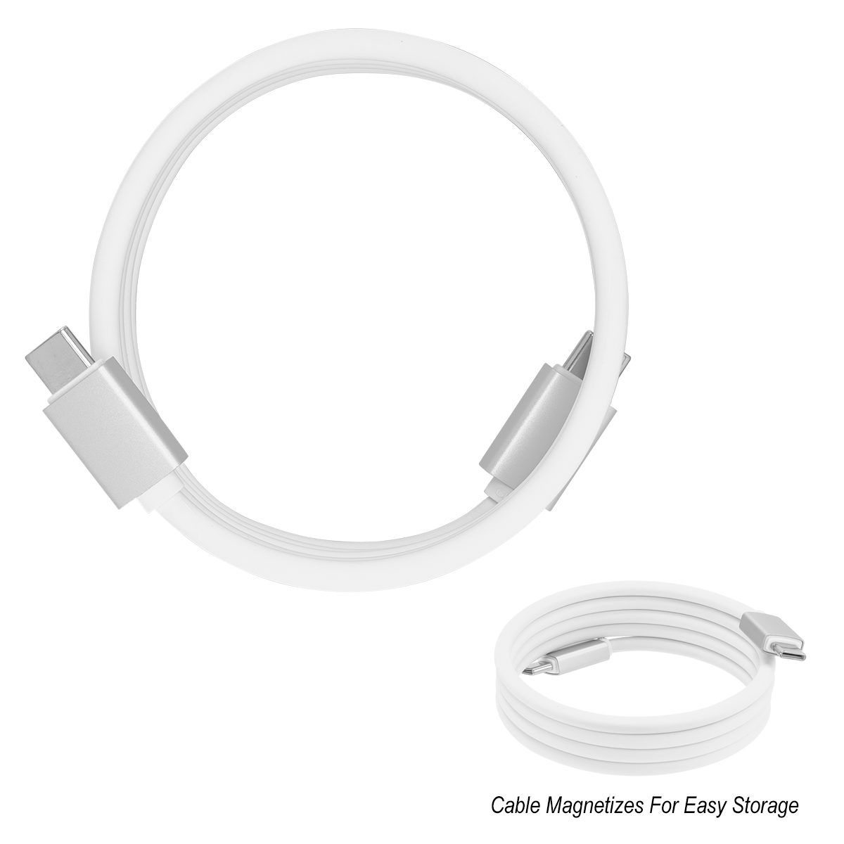 Picture of 100w Magnetic Silicone Type-c Charging Cable