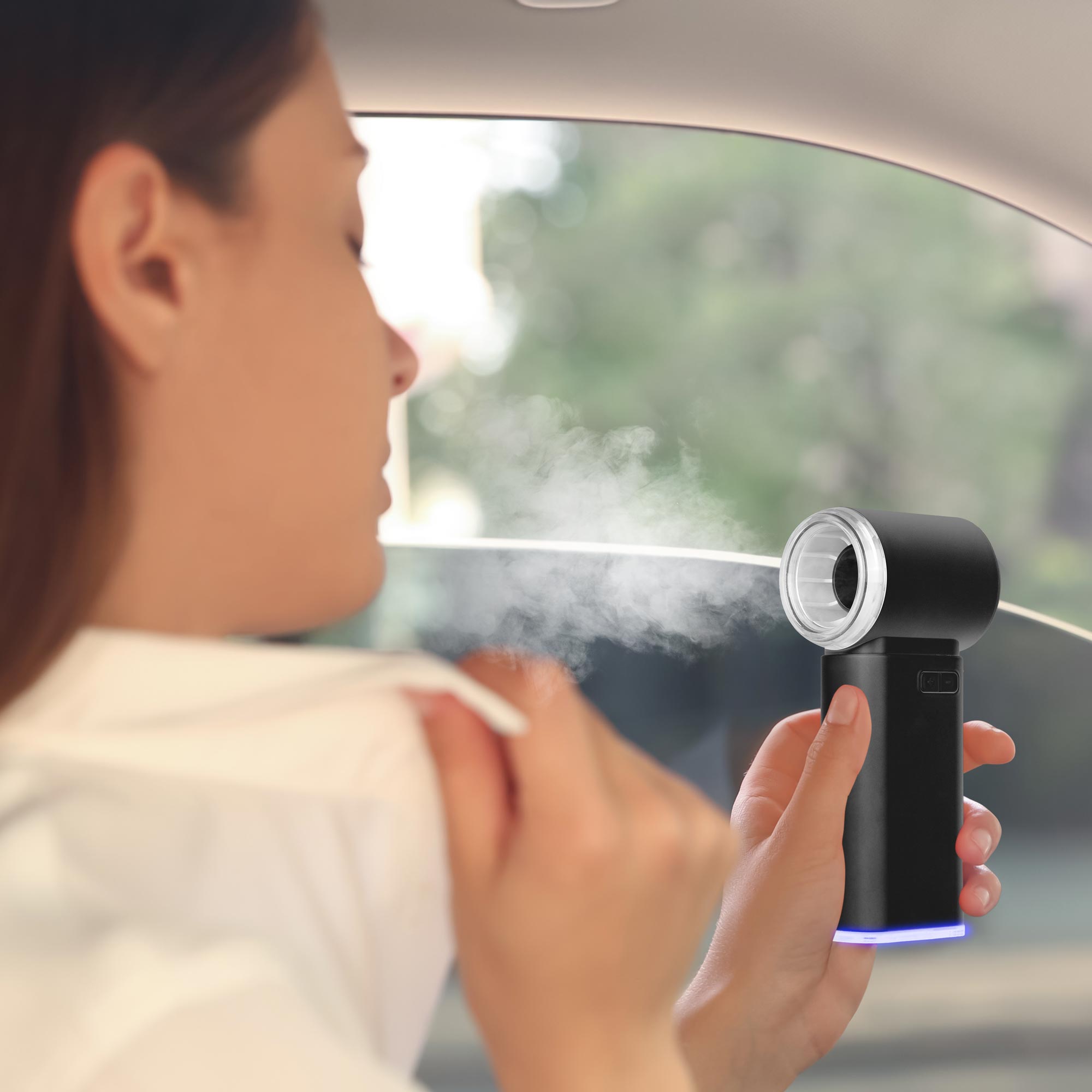 Picture of BreezeMist Rechargeable Handheld Fan