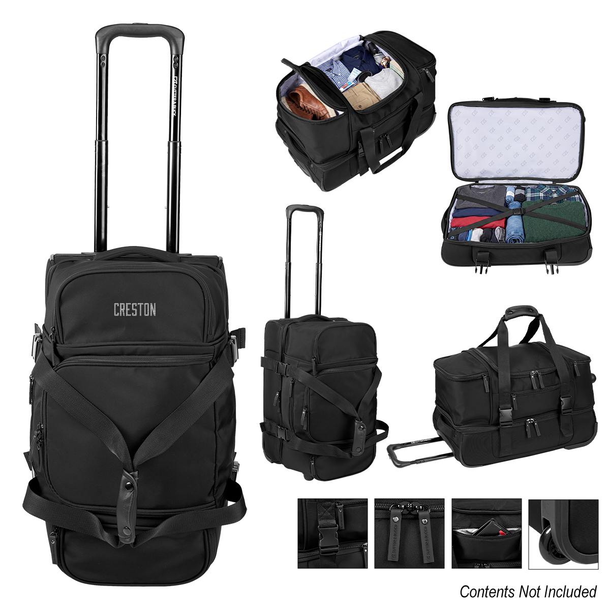 Picture of Cutter & Buck Active Collection Rolling Duffel Bag