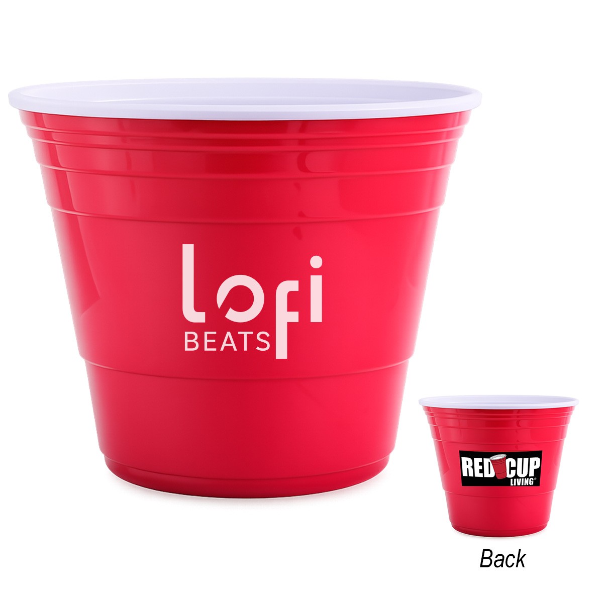 Picture of 201 Oz. Red Cup Living® Reuseable Party Bucket