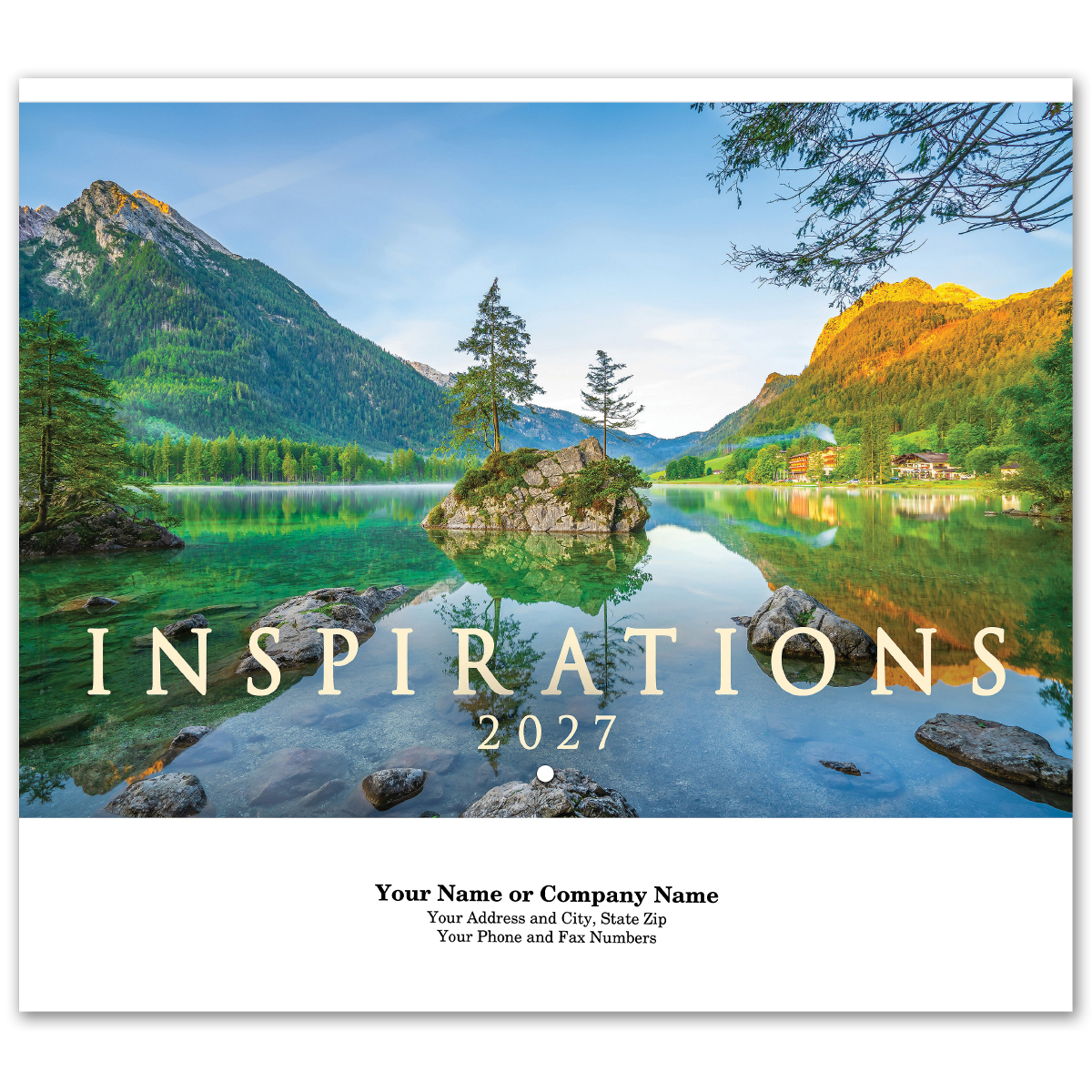 Picture of Inspirations Spiral Wall Calendar