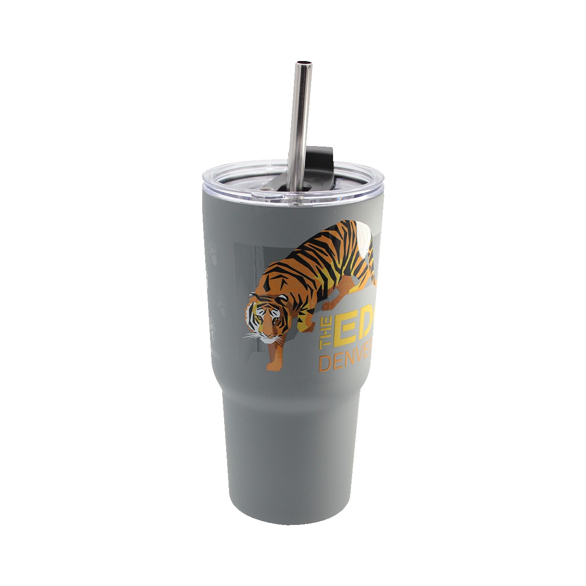 Picture of Halcyon 20 oz. Tumbler with Stainless Straw/Flip Top Lid - Varnish