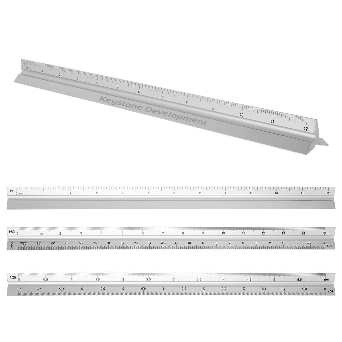 Picture of 12" Triangular Ruler
