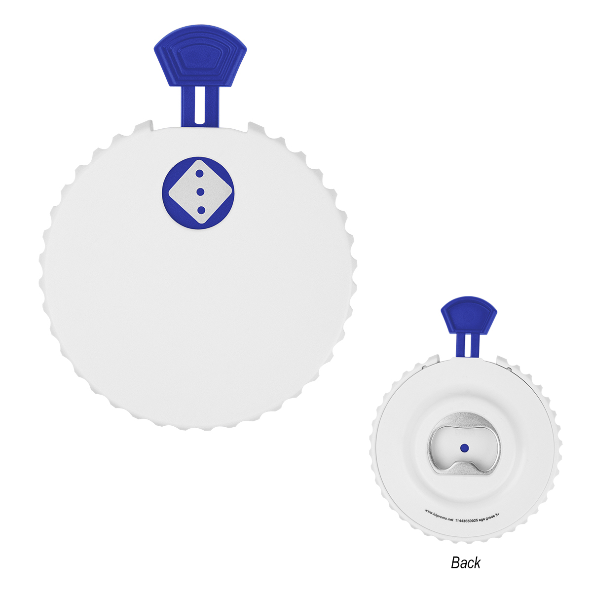 Picture of Recycled Dice Clicker Bottle Oppener