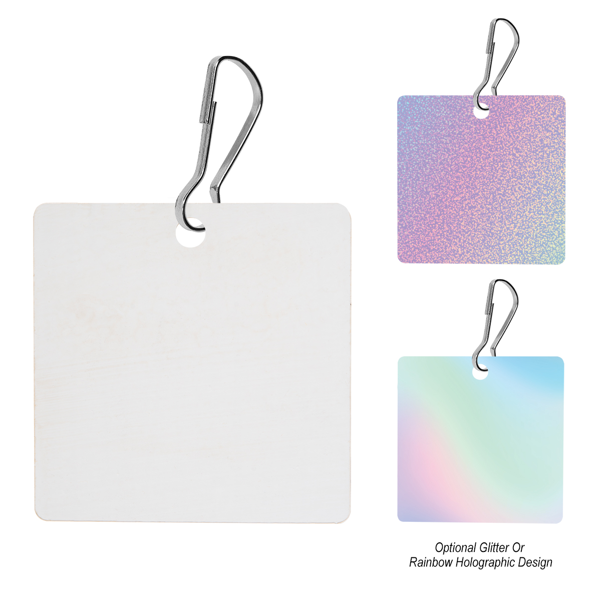 Picture of Acrylic Zipper Pull - Square