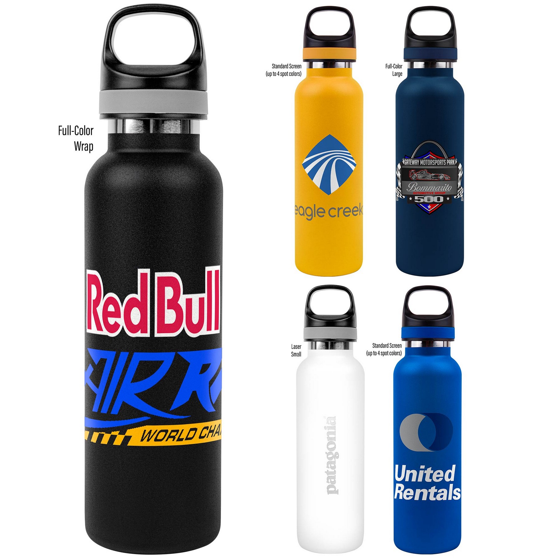 Picture of 20 Oz. Embark Water Bottle & Twist Off Cap w/Handle