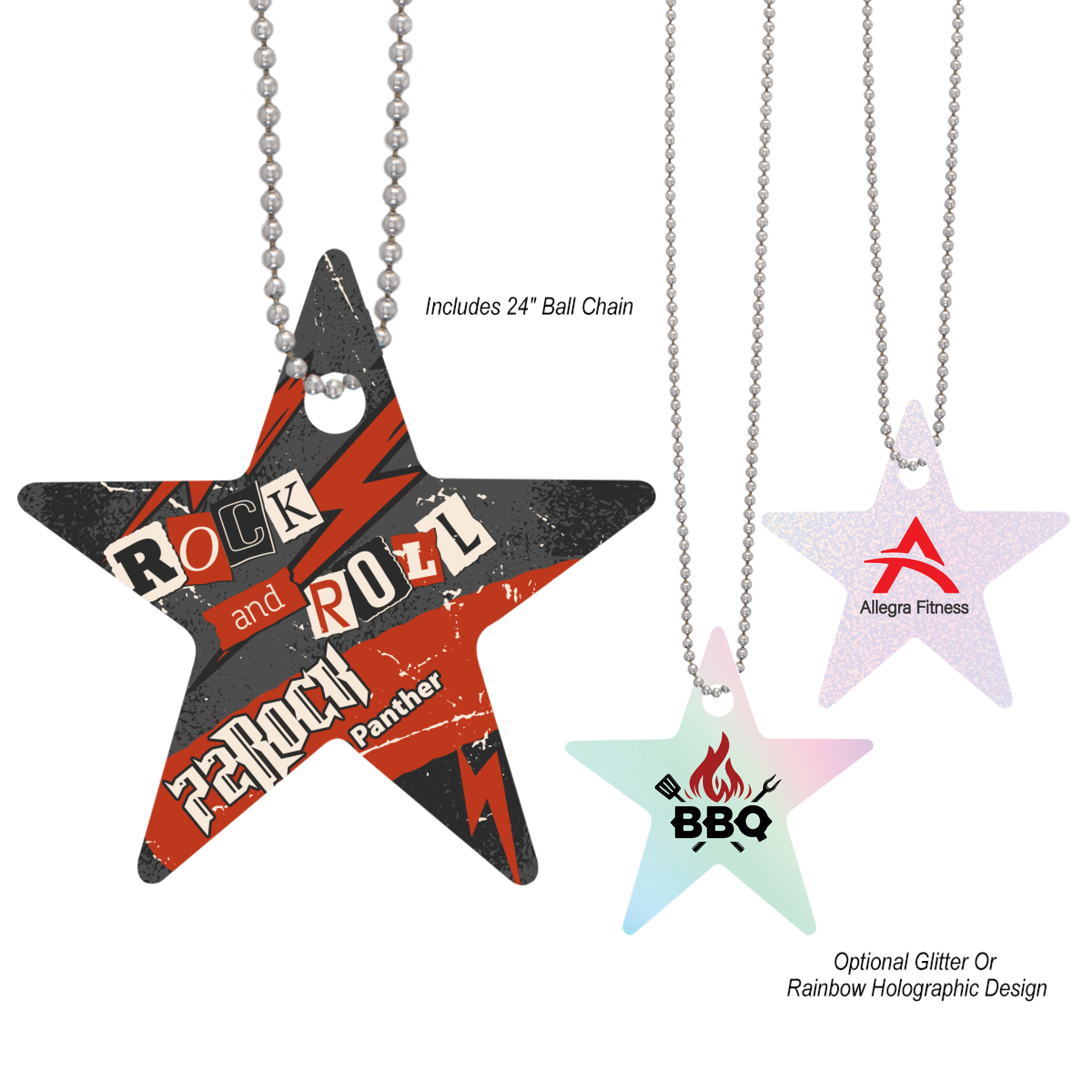 Picture of Acrylic Charm - Star