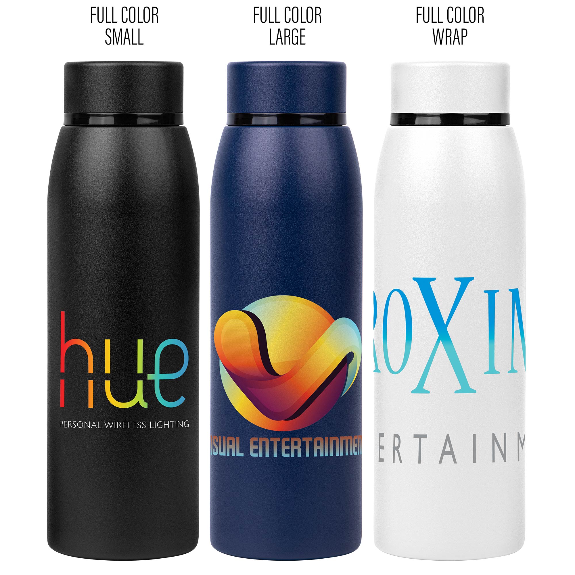 Picture of 20 Oz. The Cobra Powder-Coated Stainless Steel Water Bottle