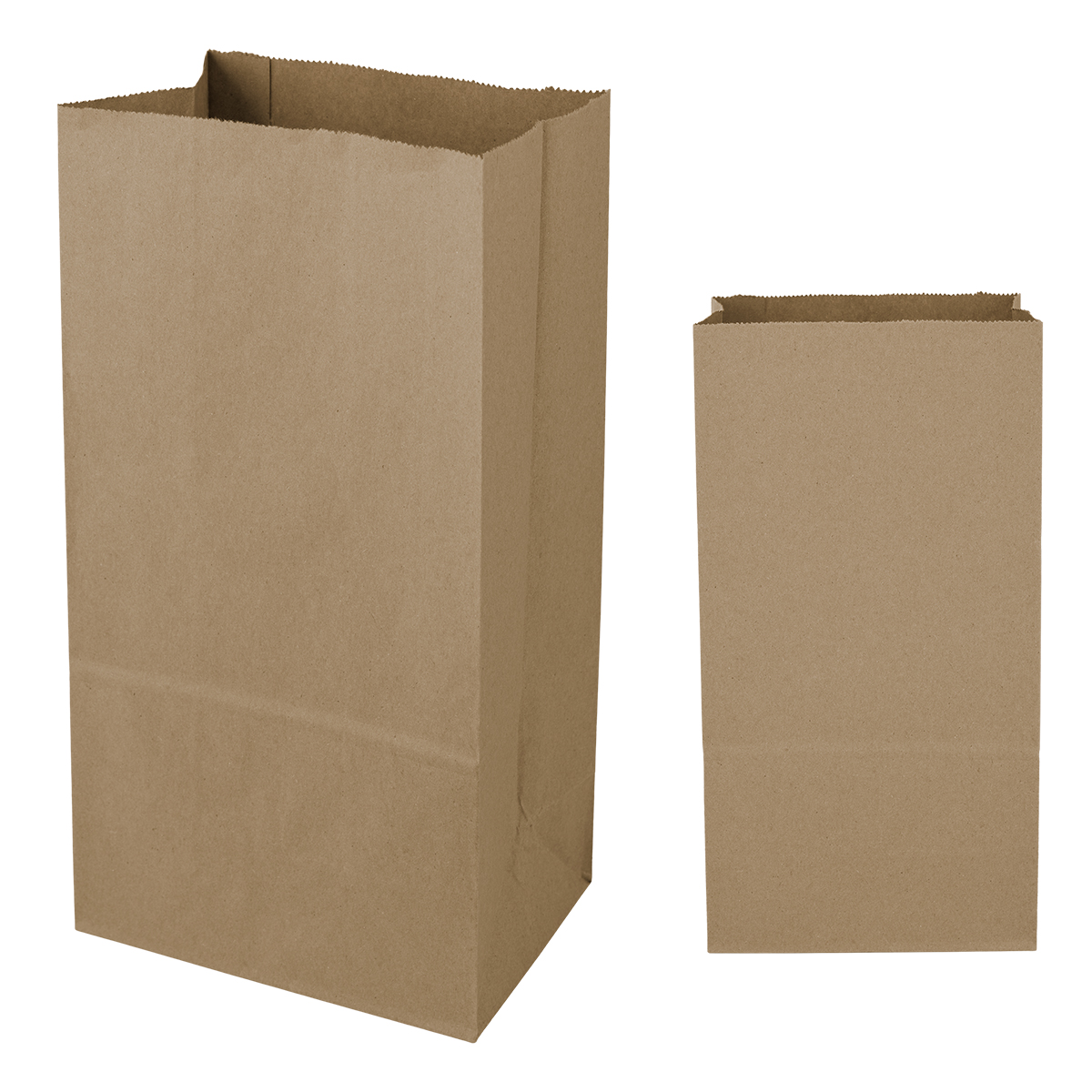 Picture of 12# Sos Kraft Paper Bag - 7.06" X 13.75"