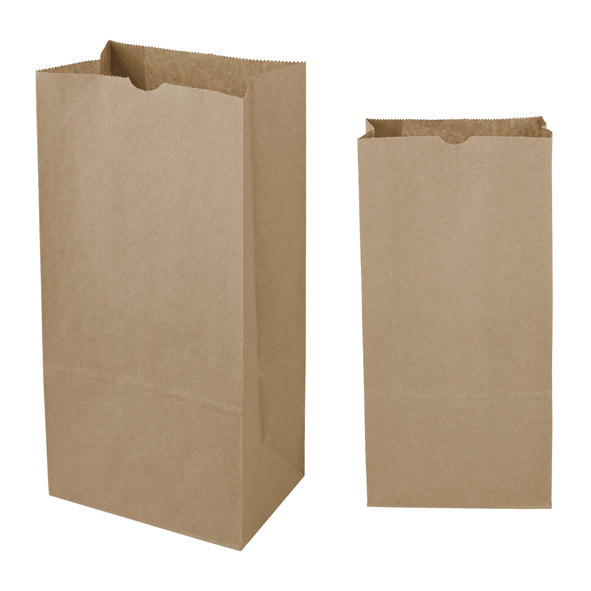 Picture of 8# Sos Kraft Paper Bag - 6.12" X 12.43"