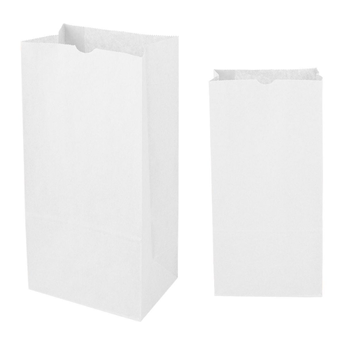 Picture of 8# Sos Kraft Paper Bag - 6.12" X 12.43"