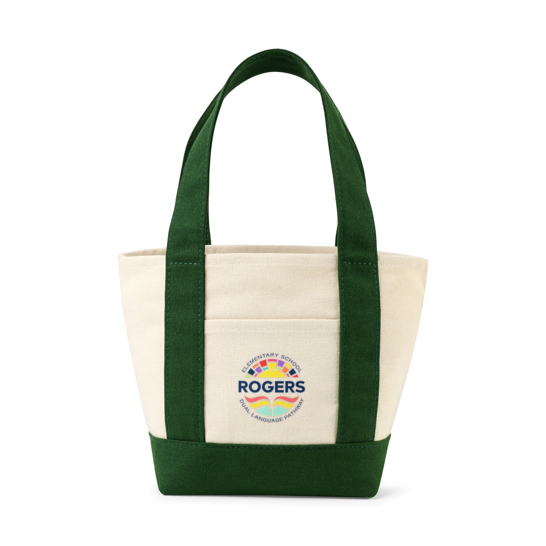 Picture of Petite Canvas Tote - Green