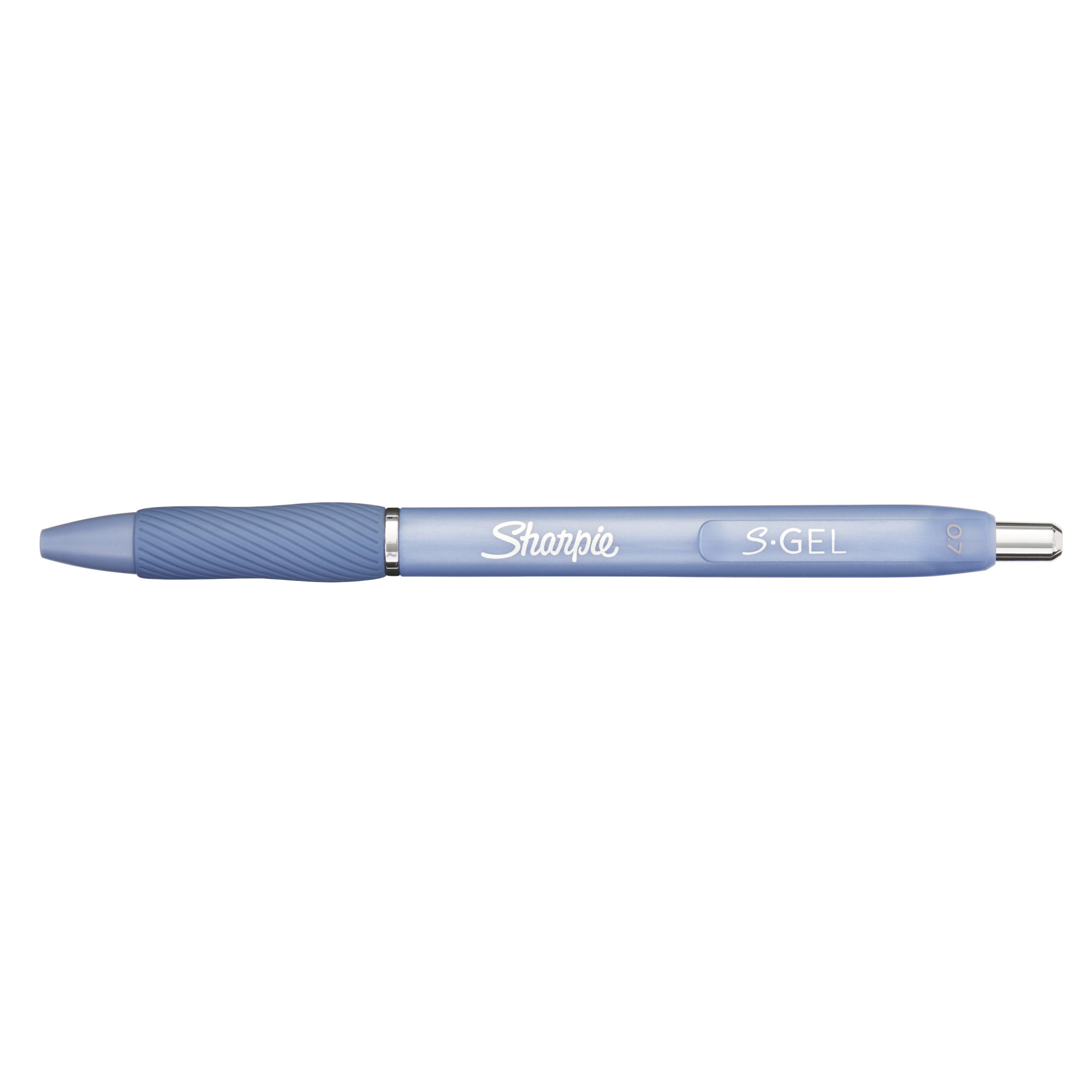 Picture of Sharpie S-Gel Frosted Blue Barrel - Black