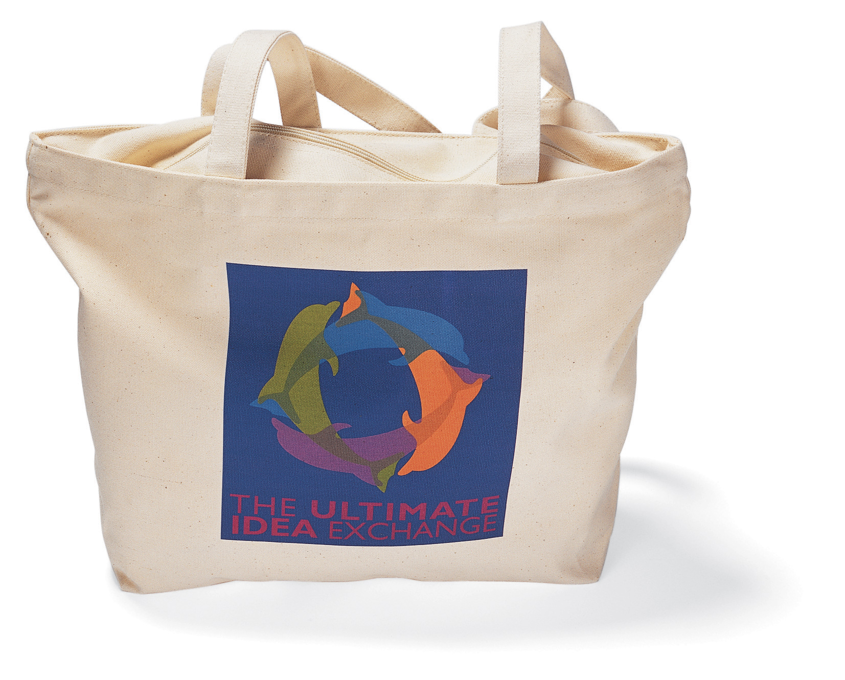 Picture of Zippered Tote - Natural