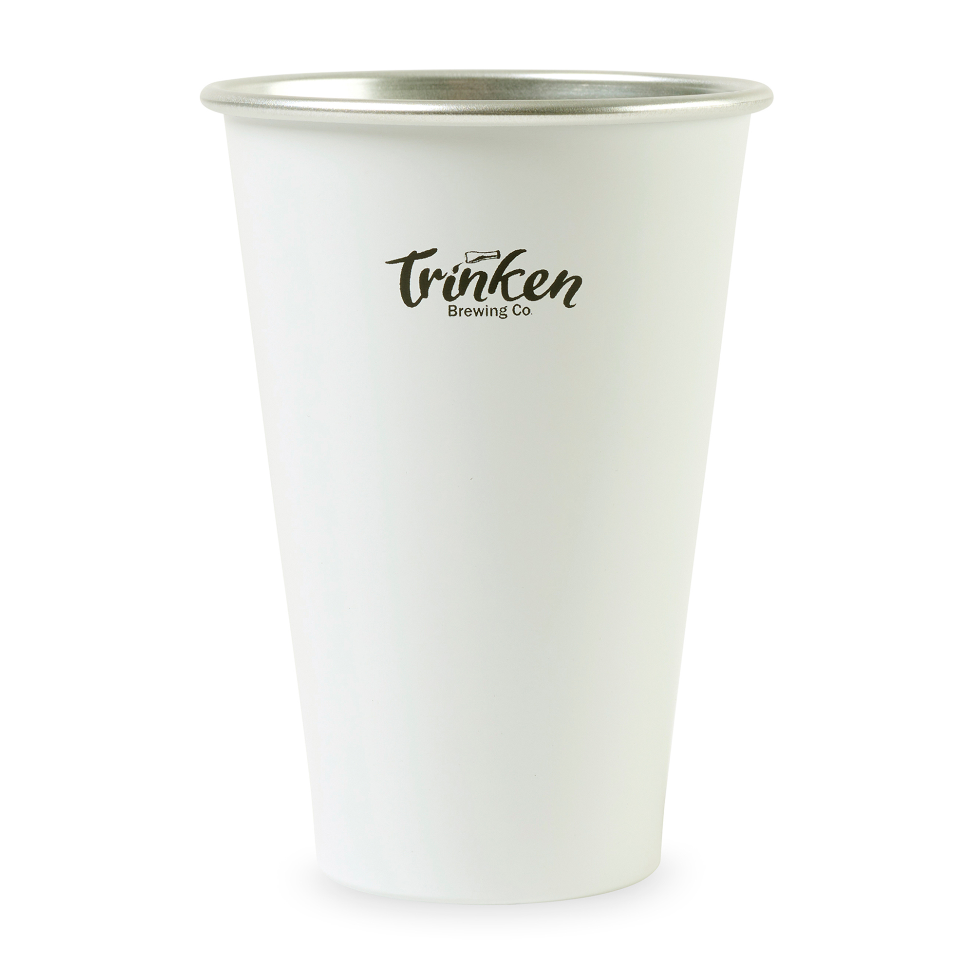 Picture of Pre-Game Aluminum Stadium Cup - 18 Oz. - White