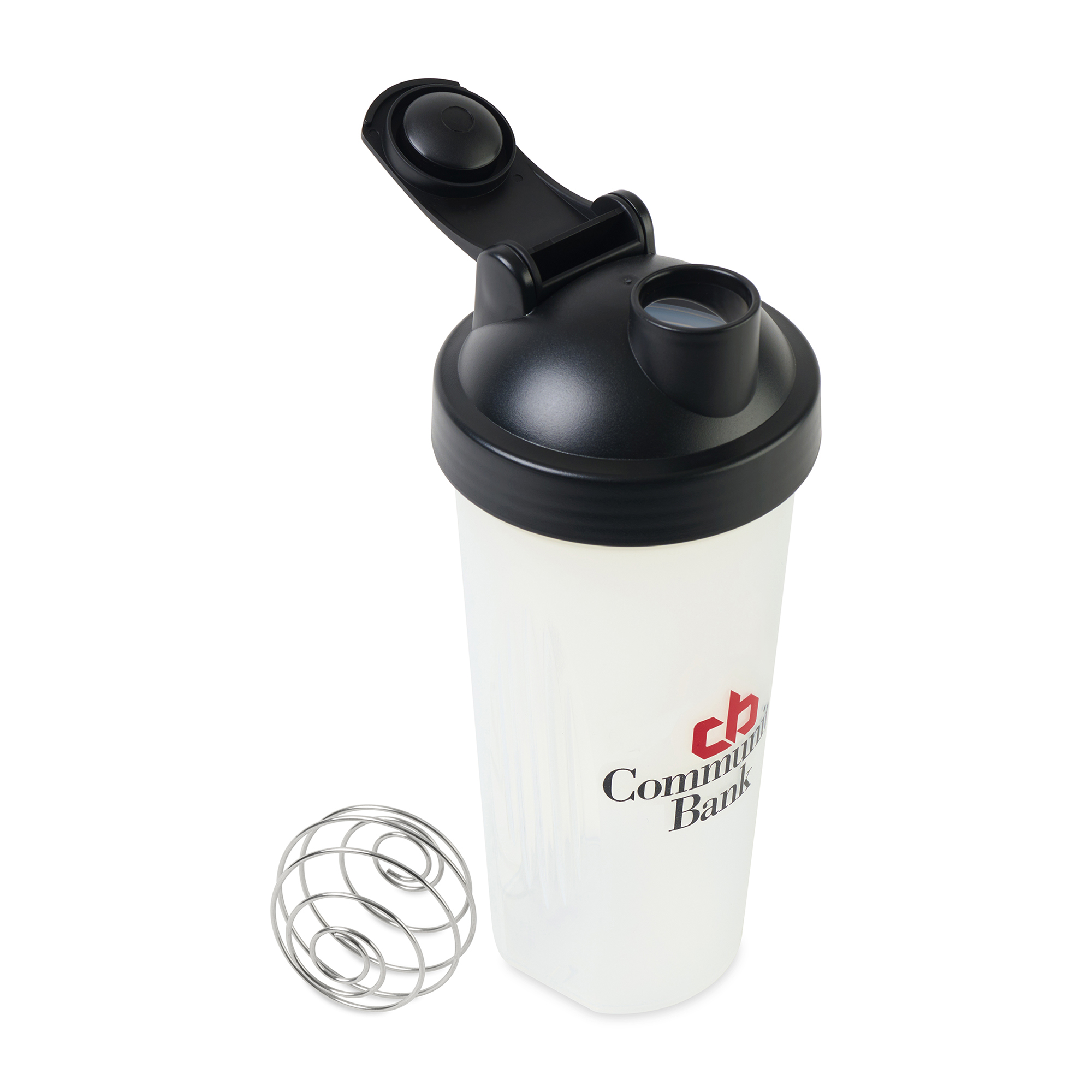 Picture of Blender Shaker Bottle 20oz - Clear