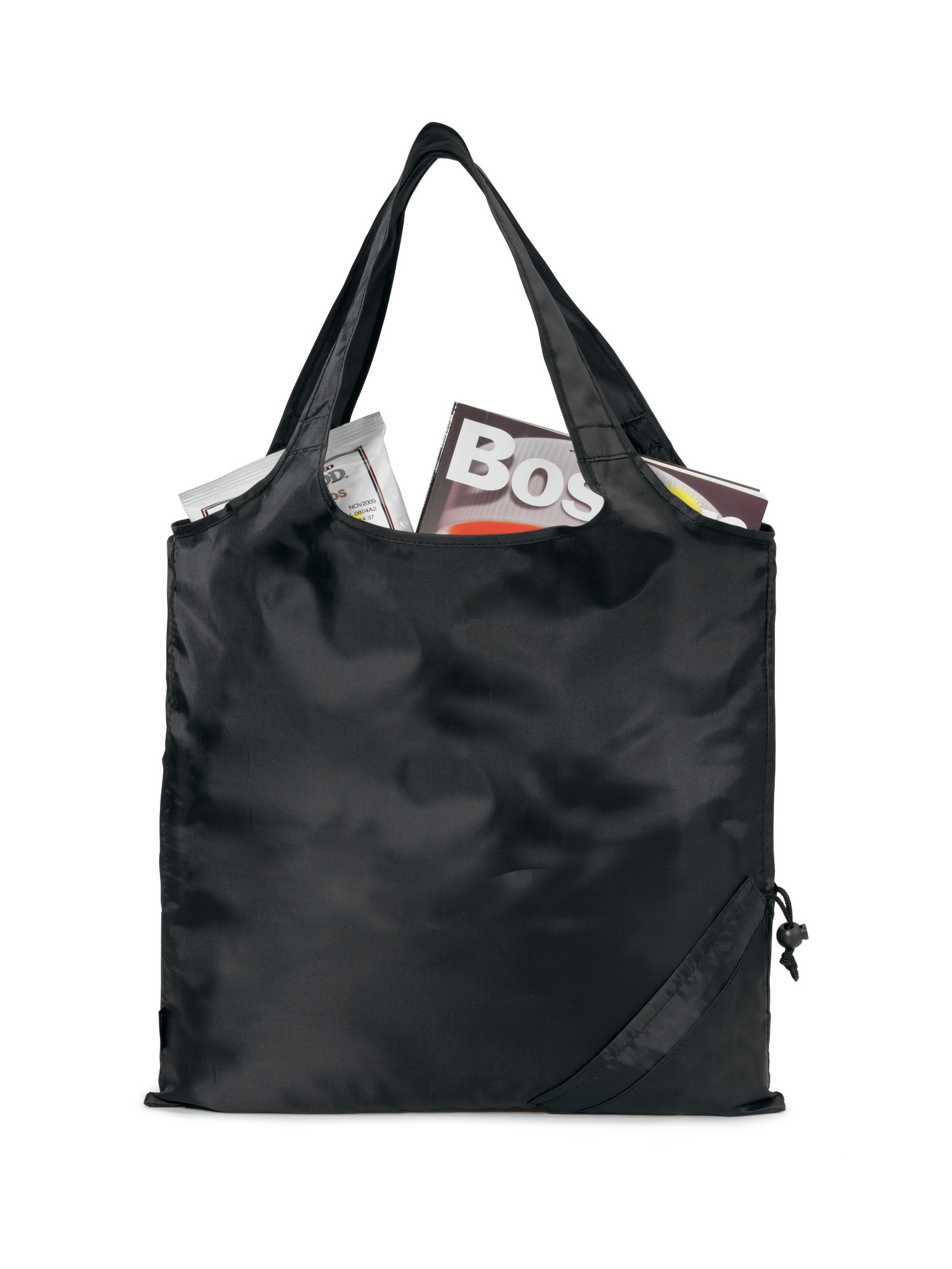 Picture of Latitudes Foldaway Shopper - Black