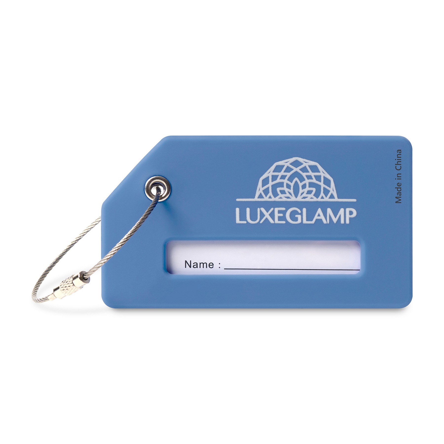 Picture of Silicone Luggage Tag - Royal Blue