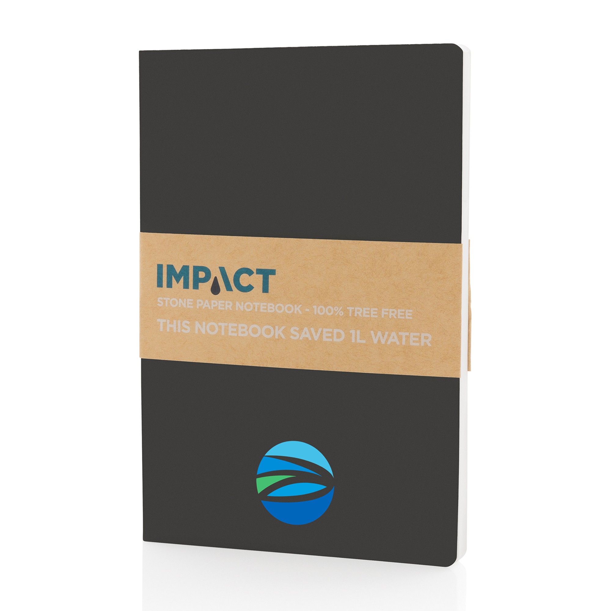 Picture of Impact Softcover Stone Paper Notebook A5 - Black