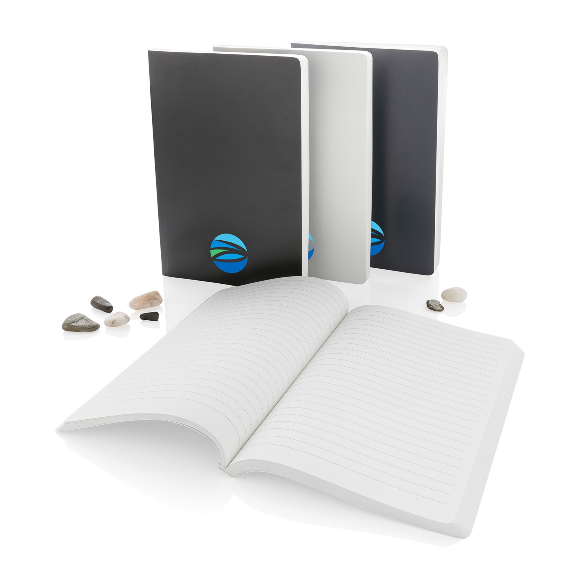 Picture of Impact Softcover Stone Paper Notebook A5 - Black