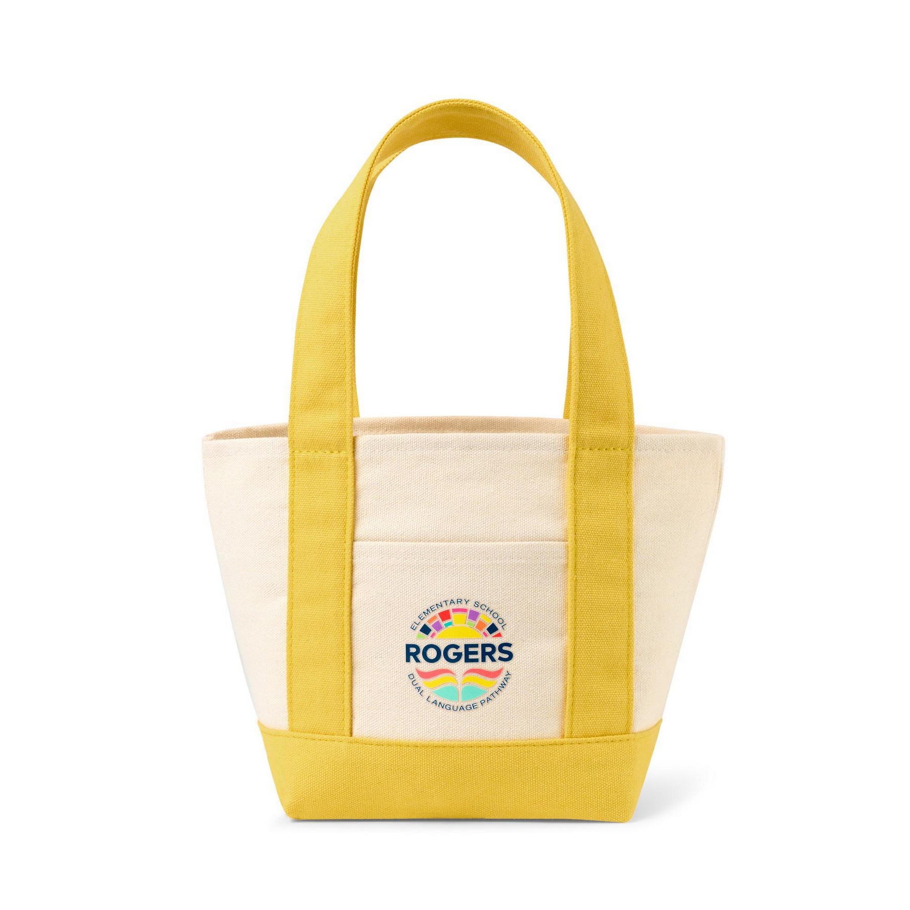 Picture of Petite Canvas Tote - Yellow