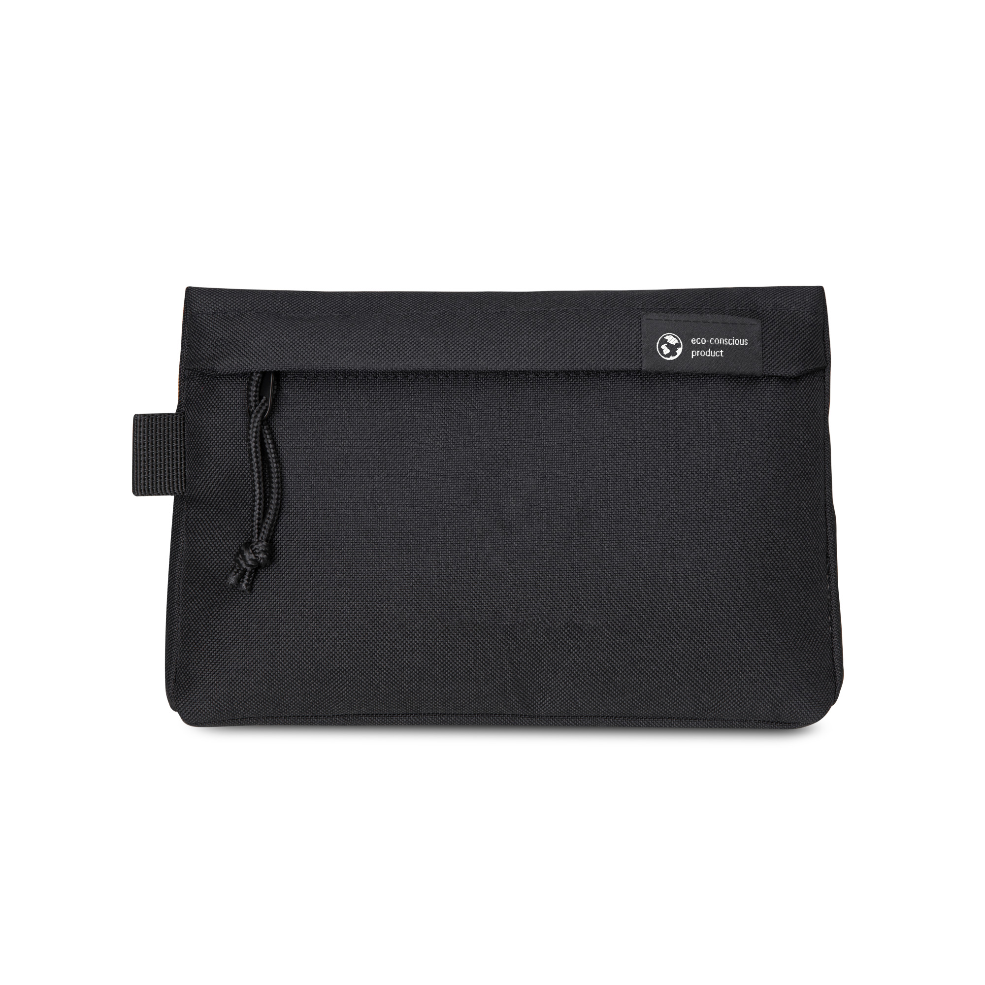 Picture of Renew Recycled rPET Zippered Pouch - AWARE - Black