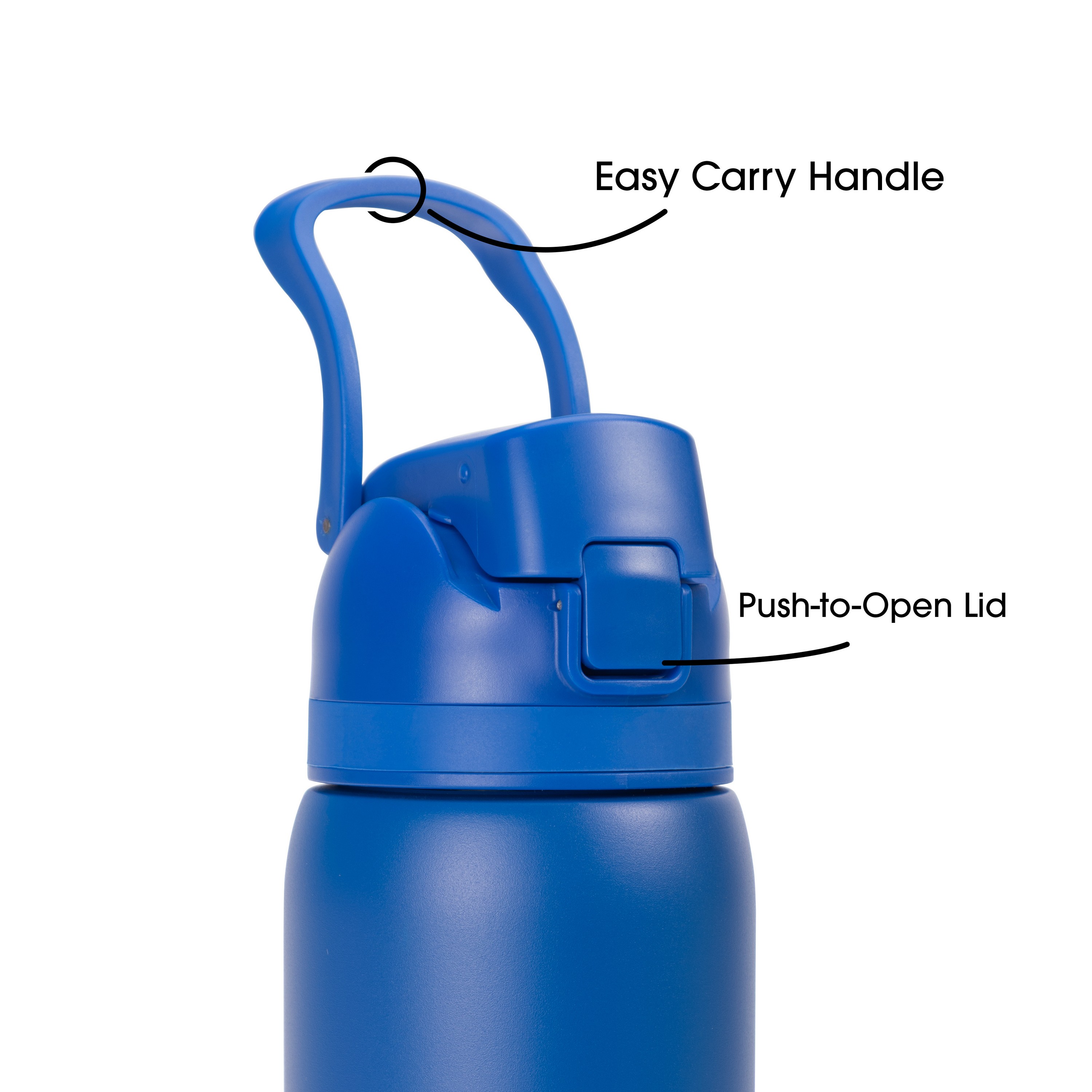 Picture of 27 Oz. Solid Stainless Steel Pop Straw Bottle
