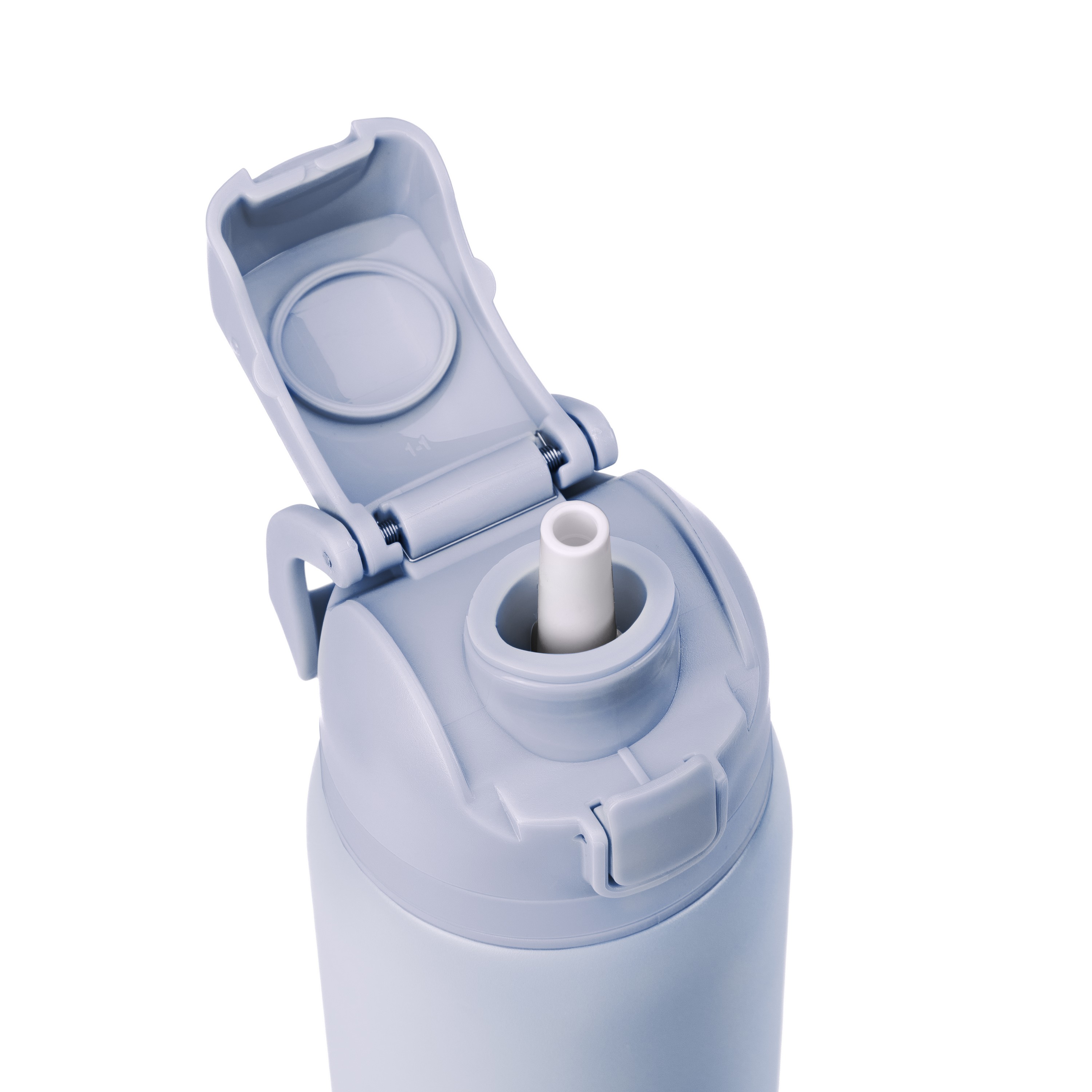 Picture of 27 Oz. Solid Stainless Steel Pop Straw Bottle