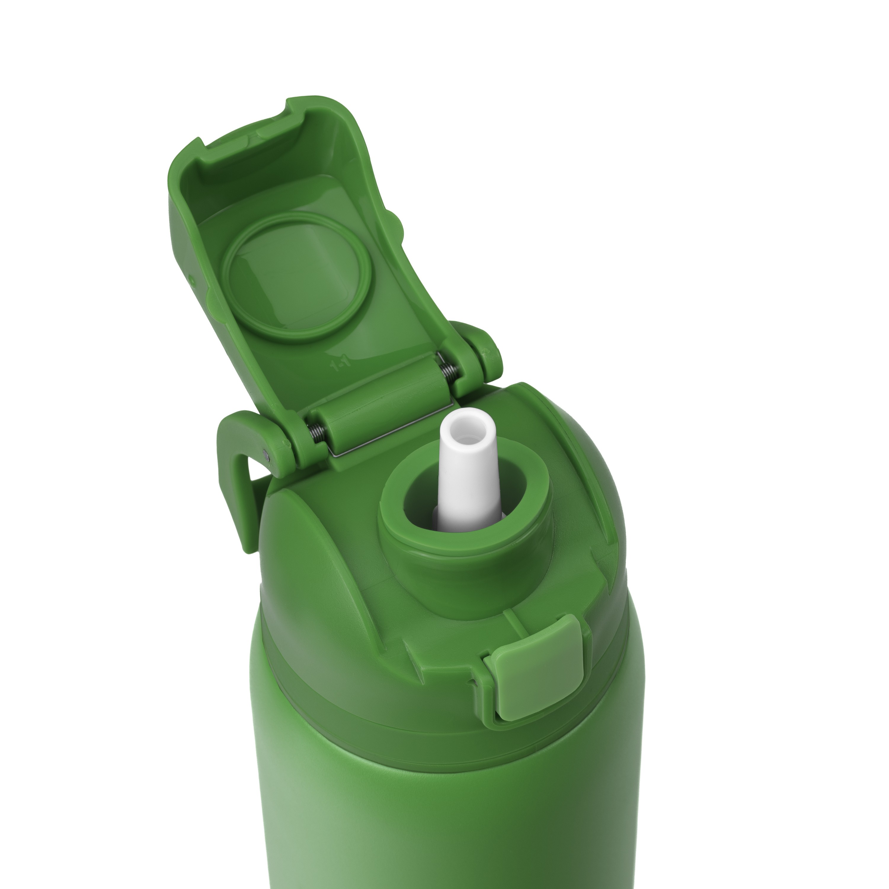 Picture of 27 Oz. Solid Stainless Steel Pop Straw Bottle