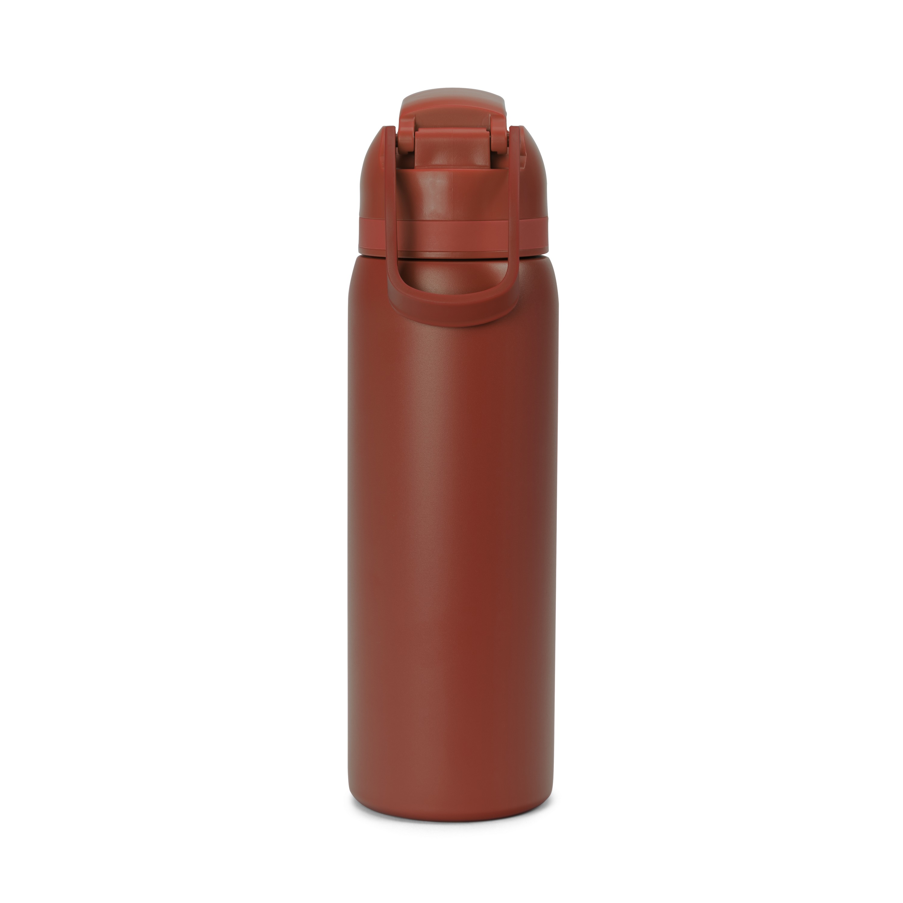 Picture of 27 Oz. Solid Stainless Steel Pop Straw Bottle