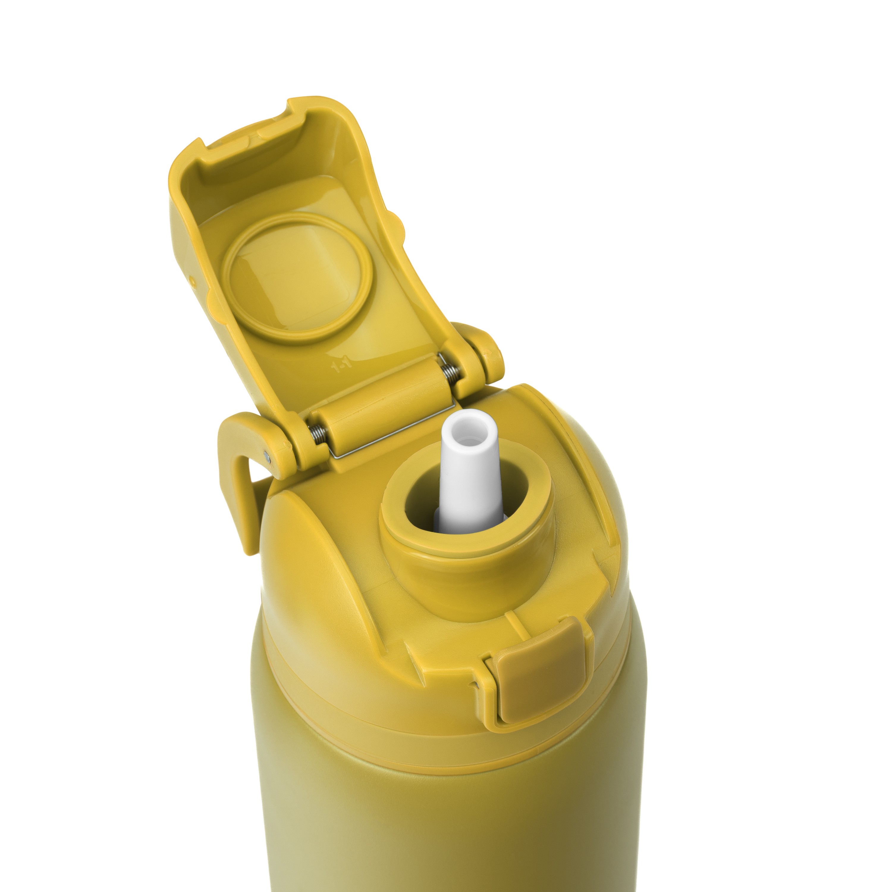 Picture of 27 Oz. Solid Stainless Steel Pop Straw Bottle