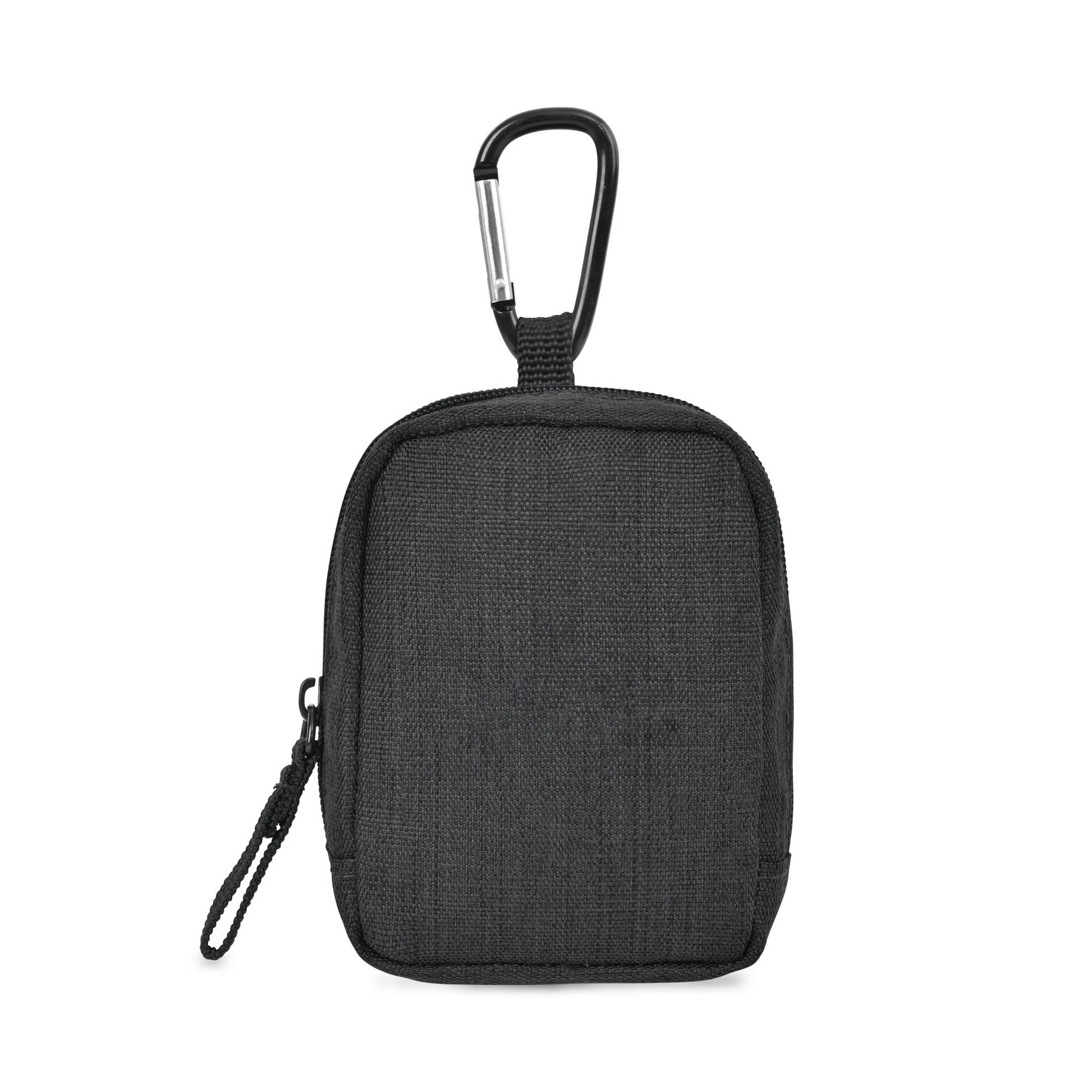Picture of Fletcher Recycled rPET Mini Pouch Bag Charm - Black Sand