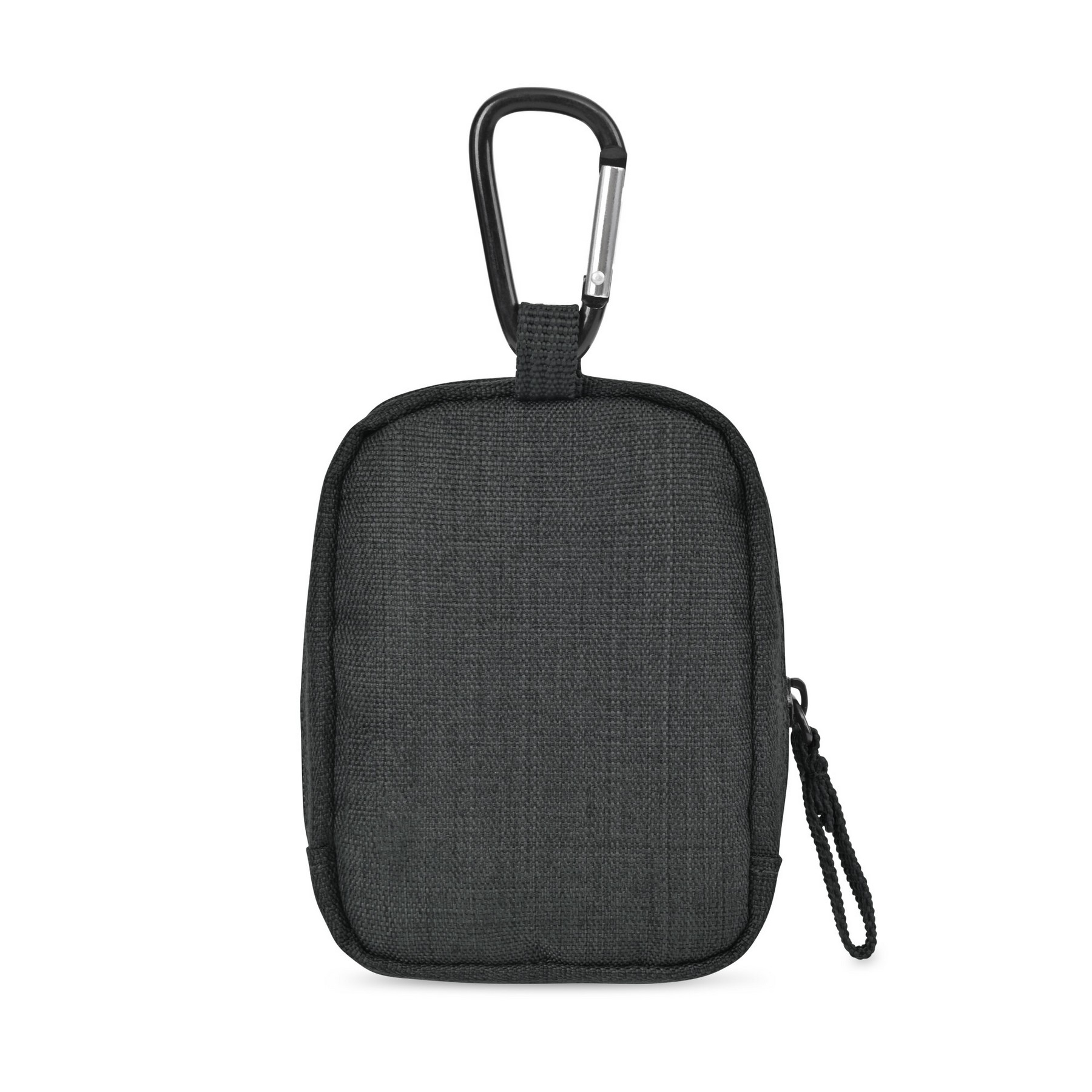Picture of Fletcher Recycled rPET Mini Pouch Bag Charm - Black Sand