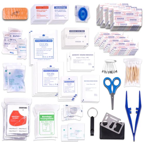 Picture of 110 Piece First Aid Kit in Easy Carry EVA Zipper Case