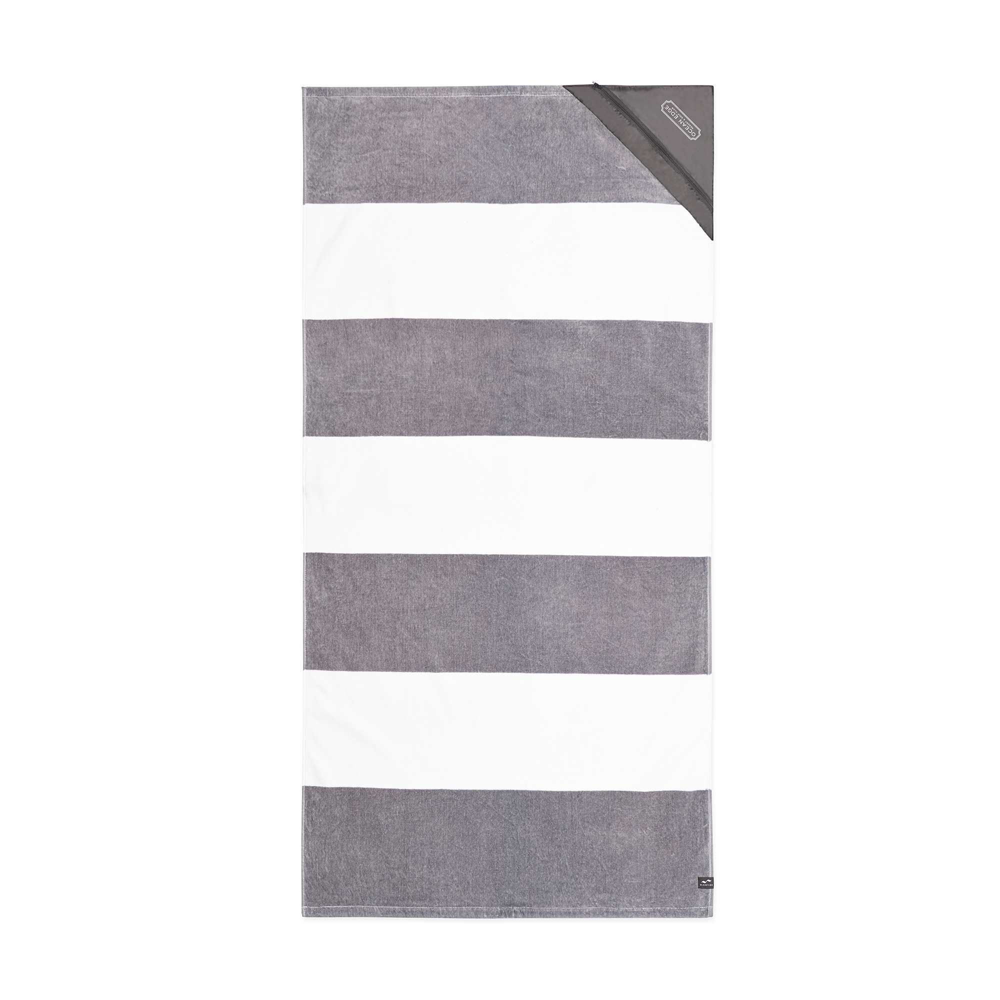 Picture of Slowtide Pocket Beach Towel - Porto Grey
