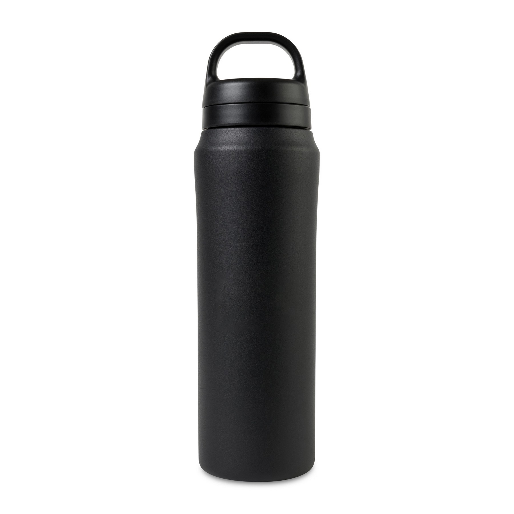 Picture of Aviana Rowan Recycled Stainless Steel Water Bottle - 16 Oz. - Black