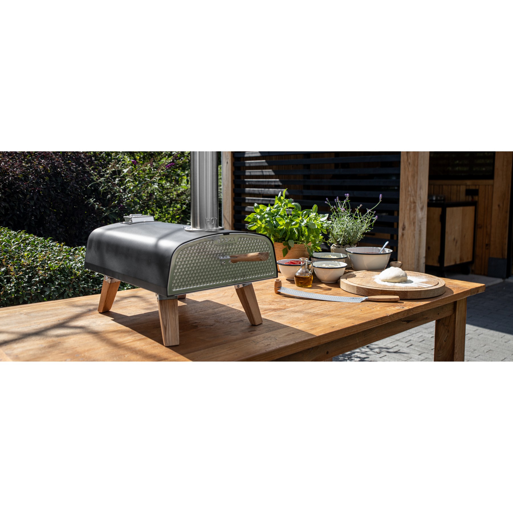 Picture of BOSKA Pizza Oven Pro Pellet - Black
