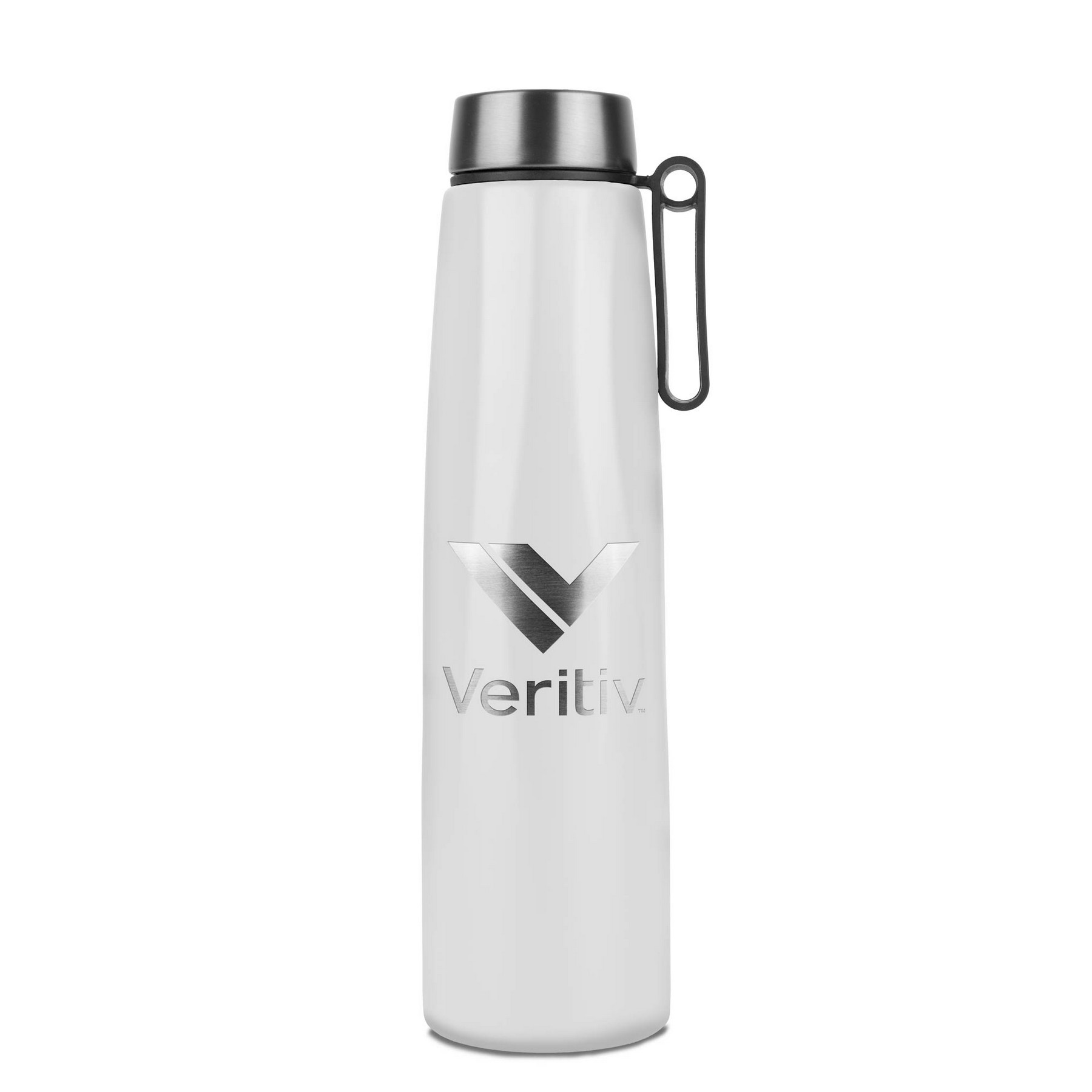 Picture of 25oz. Bridgeport Insulated Recycled Stainless Steel Water Bottle w/Loop Strap