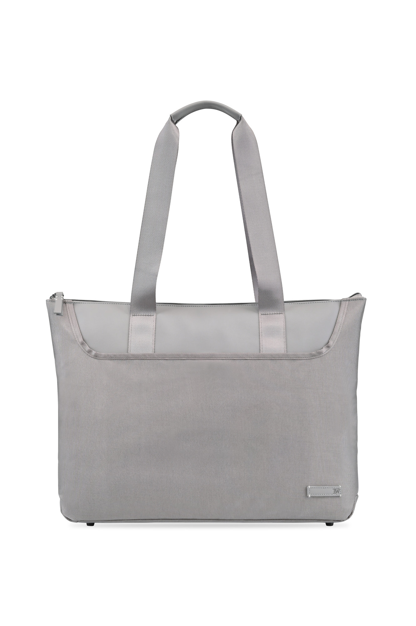 Picture of Travis & Wells Lennox Recycled Nylon Laptop Tote - Taupe