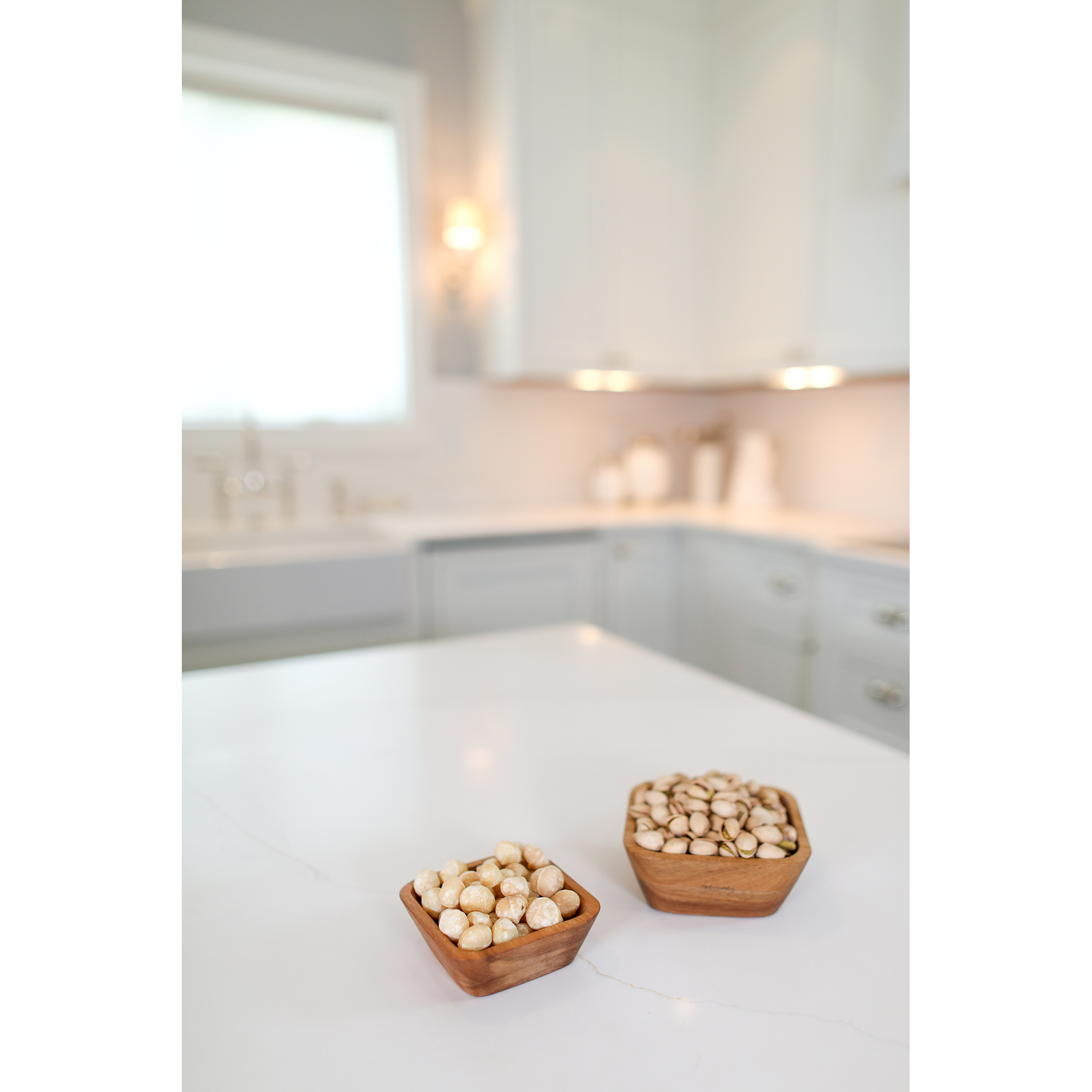 Picture of La Cuisine Nesting Snack Bowl Set - Wood
