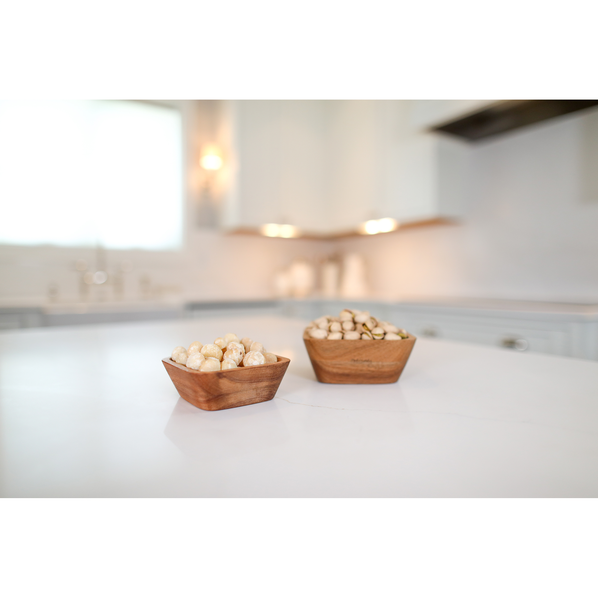 Picture of La Cuisine Nesting Snack Bowl Set - Wood