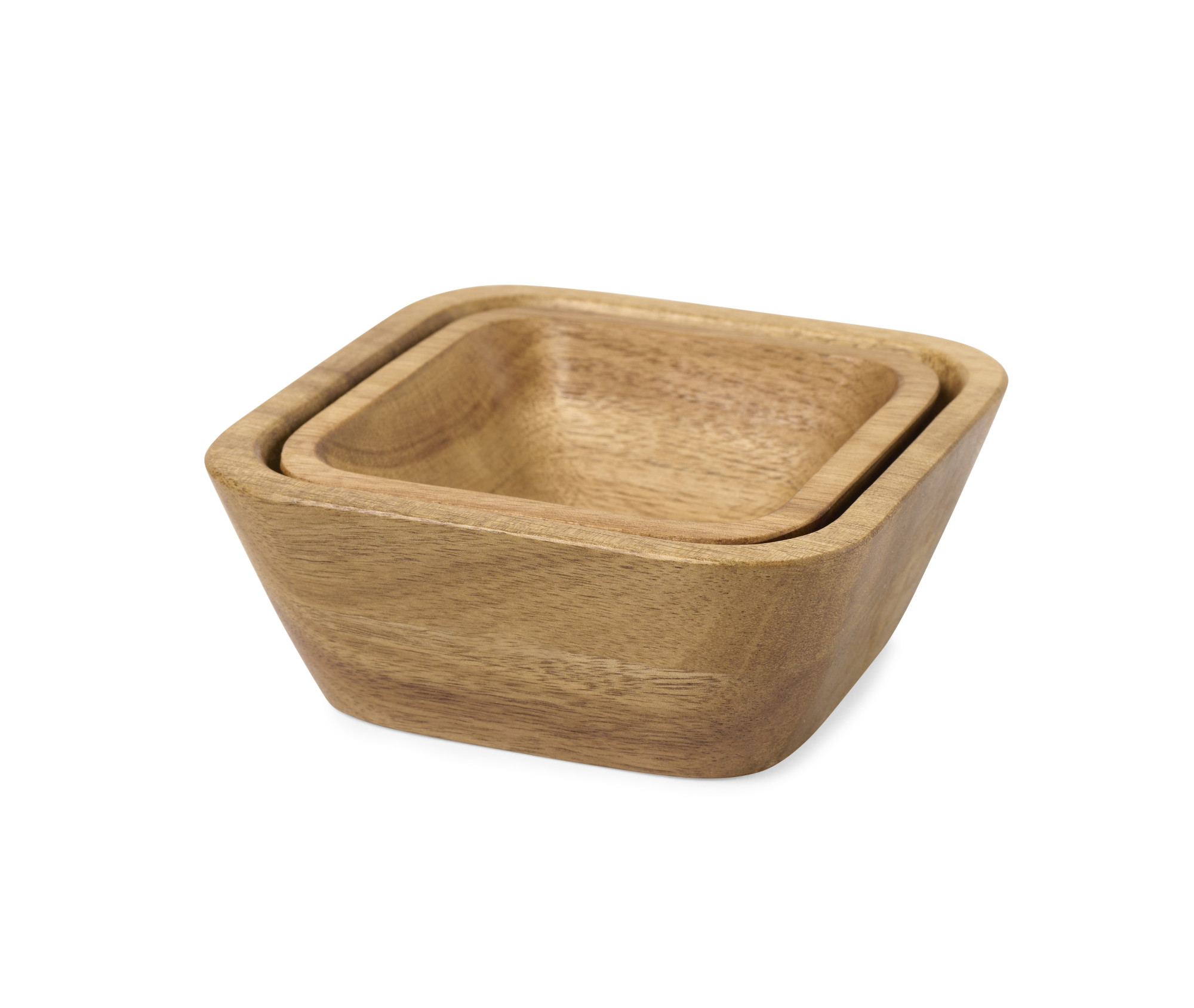Picture of La Cuisine Nesting Snack Bowl Set - Wood