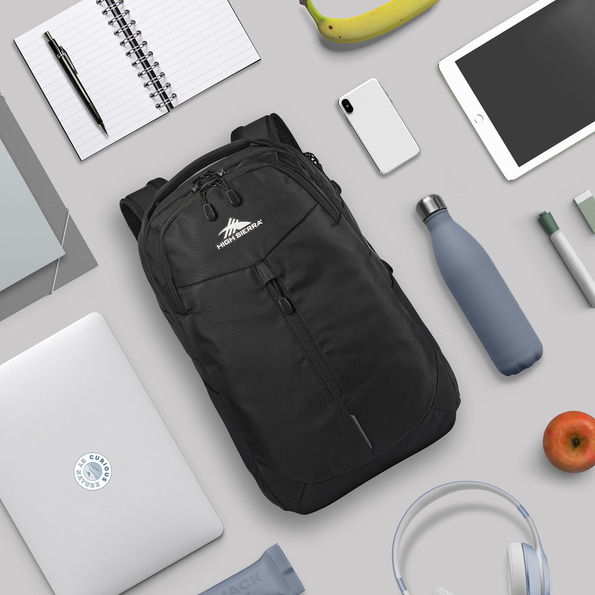 Picture of High Sierra Swerve Pro Laptop Backpack - Black