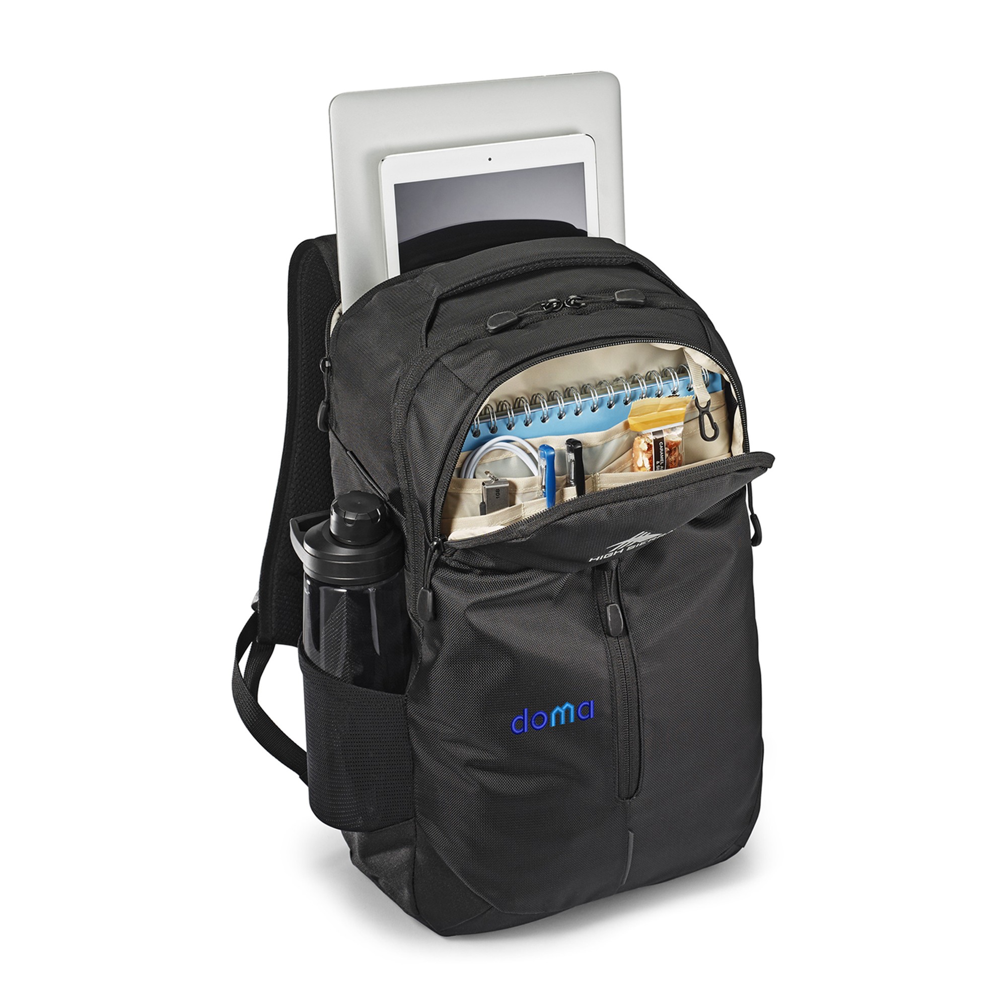 Picture of High Sierra Swerve Pro Laptop Backpack - Black