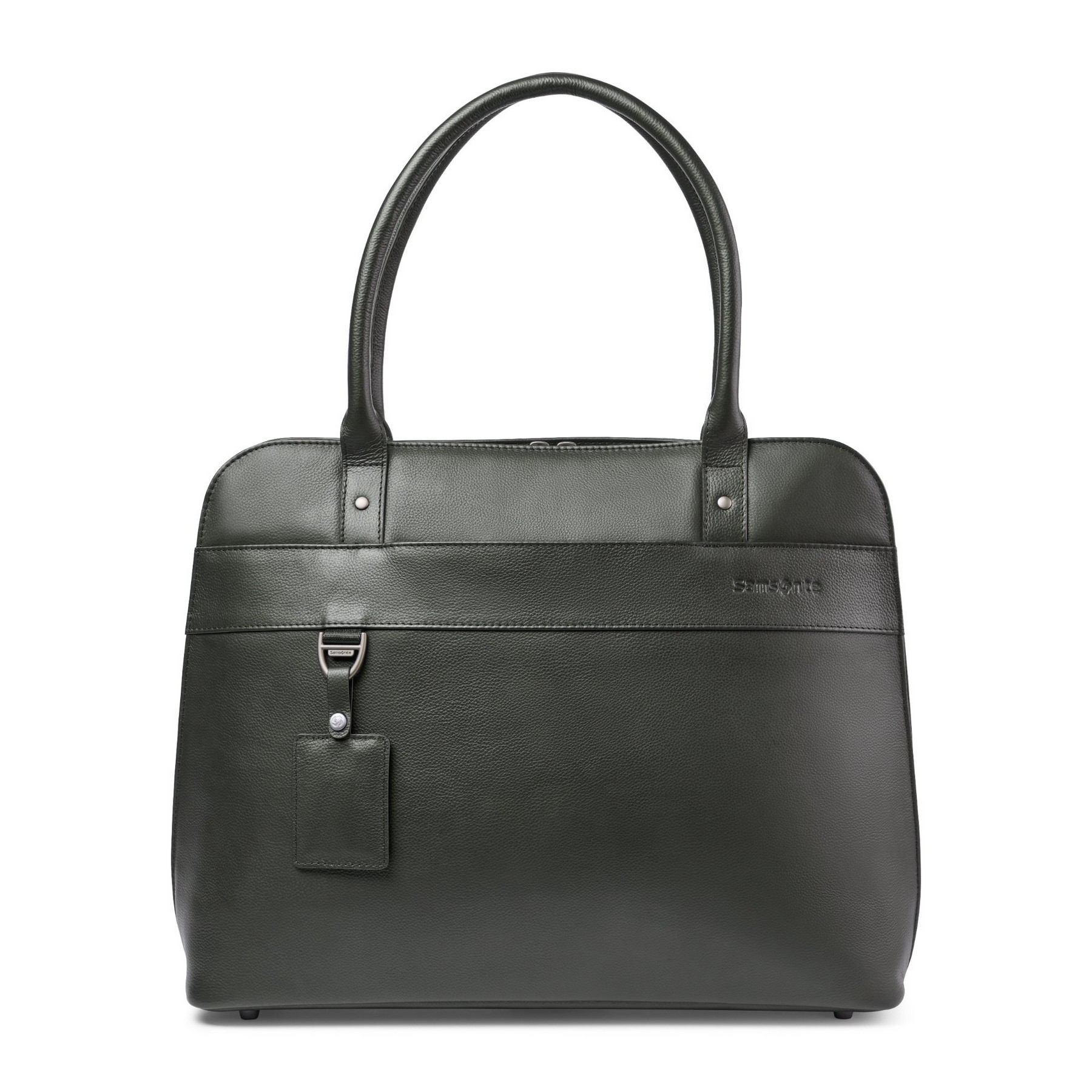 Picture of Samsonite Leather Laptop Tote - Black