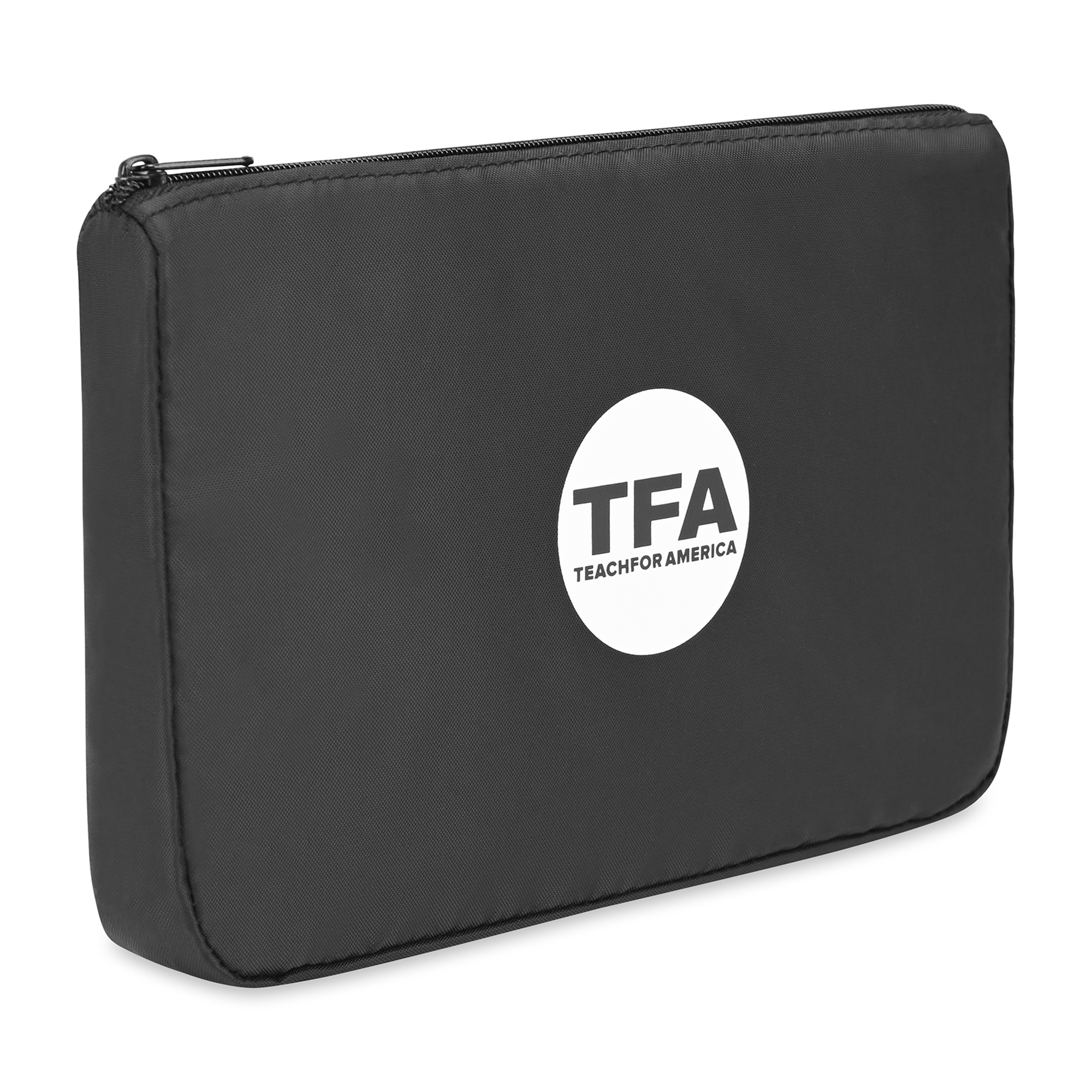 Picture of Arlo Recycled rPET Zippered Pouch - Black