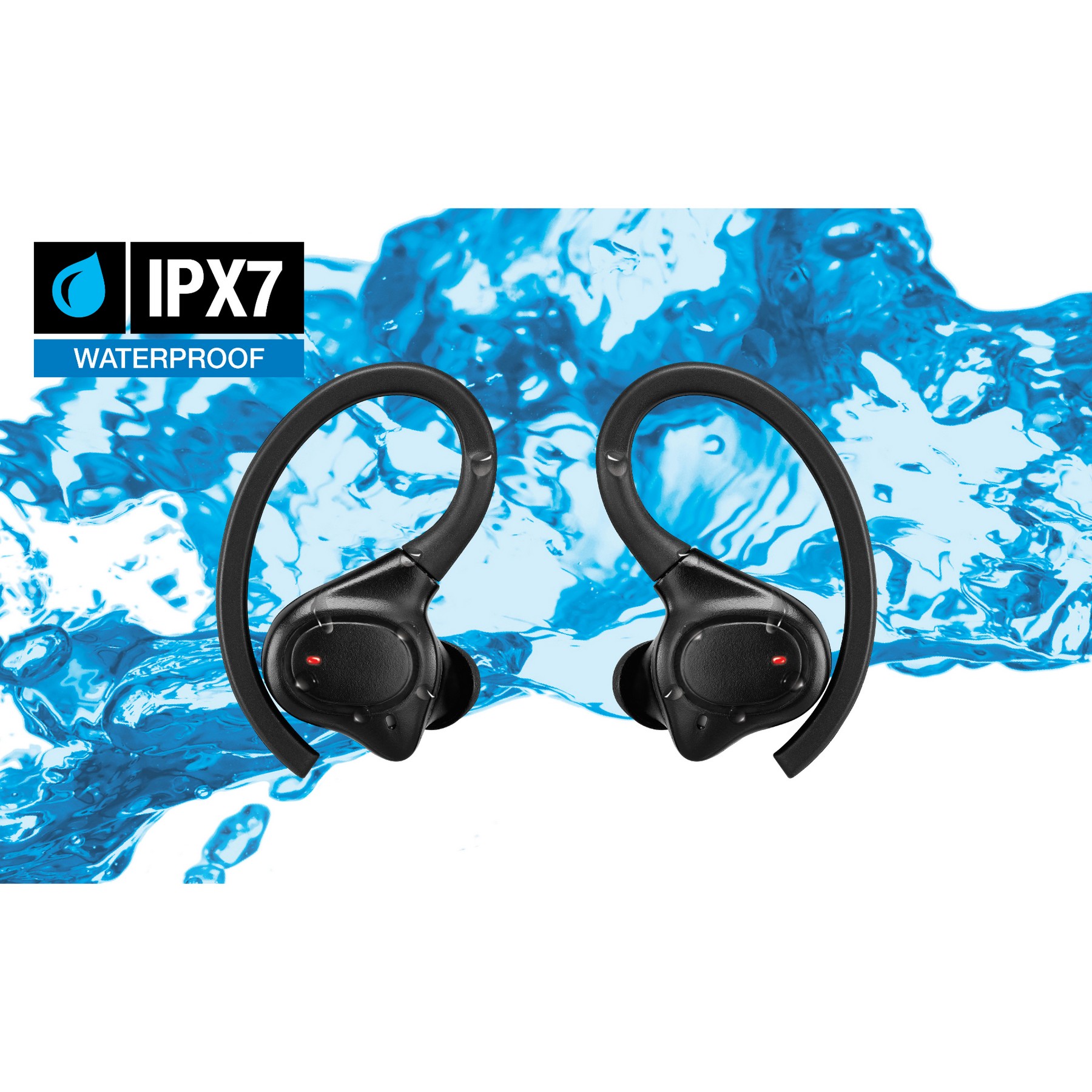 Picture of iLive Waterproof Truly Wireless Earbuds - Black