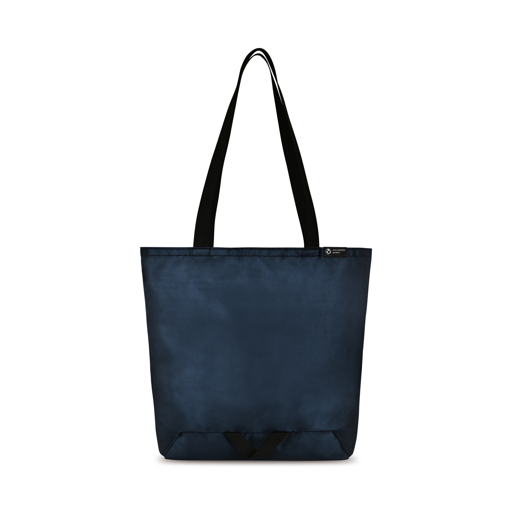Picture of Renew Recycled rPET Packable Shopper - AWARE - Navy